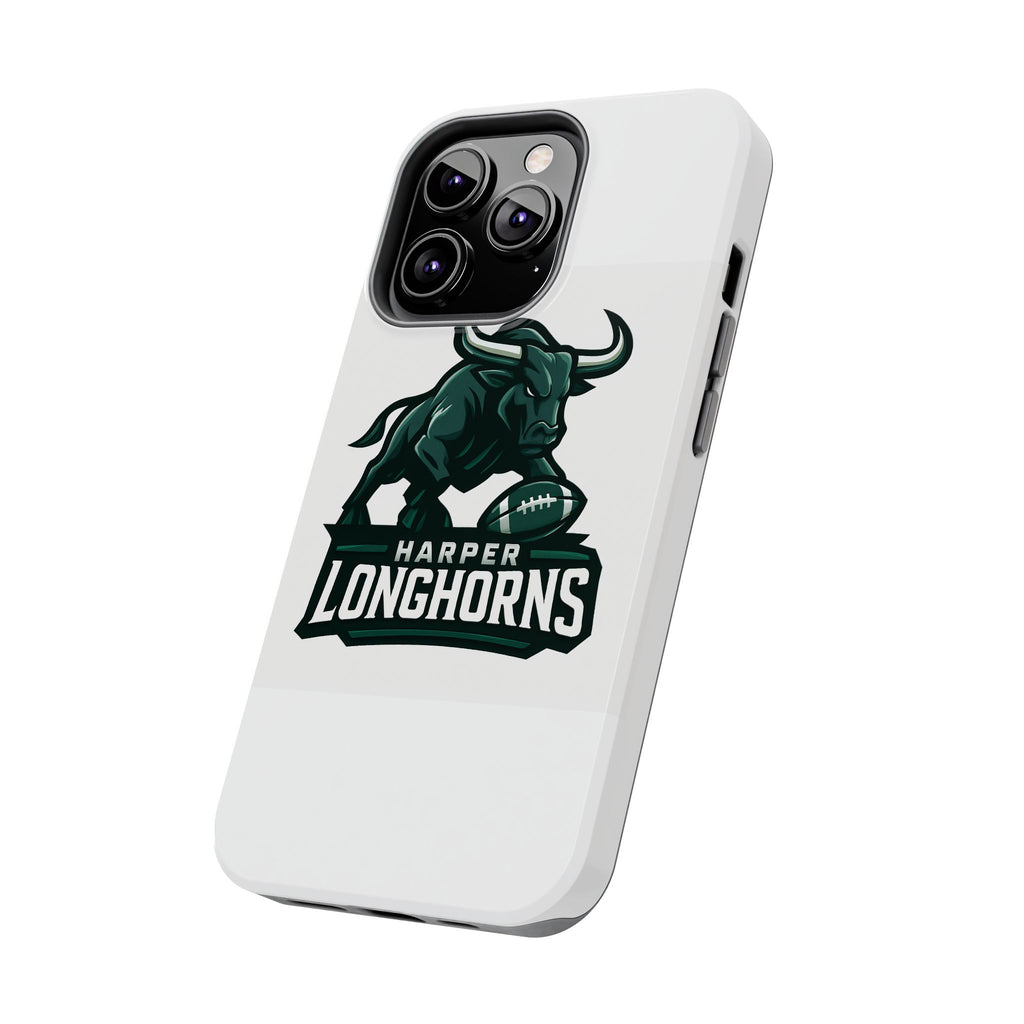 Harper Longhorns Tough Phone Case — Protective Football Team Phone Cover