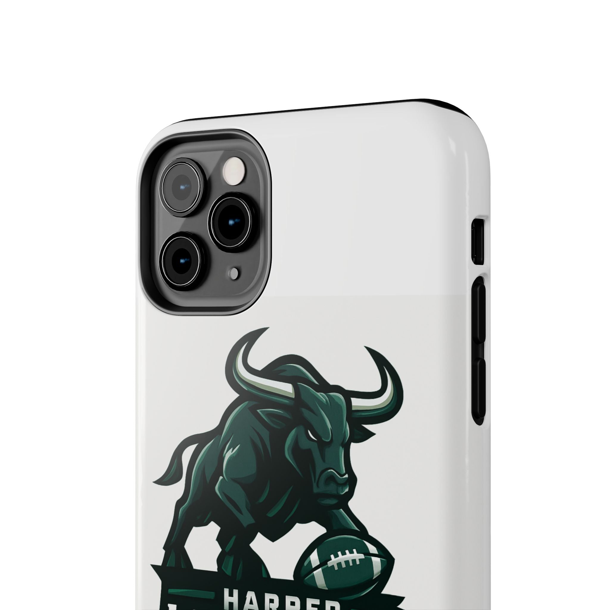 Harper Longhorns Tough Phone Case — Protective Football Team Phone Cover