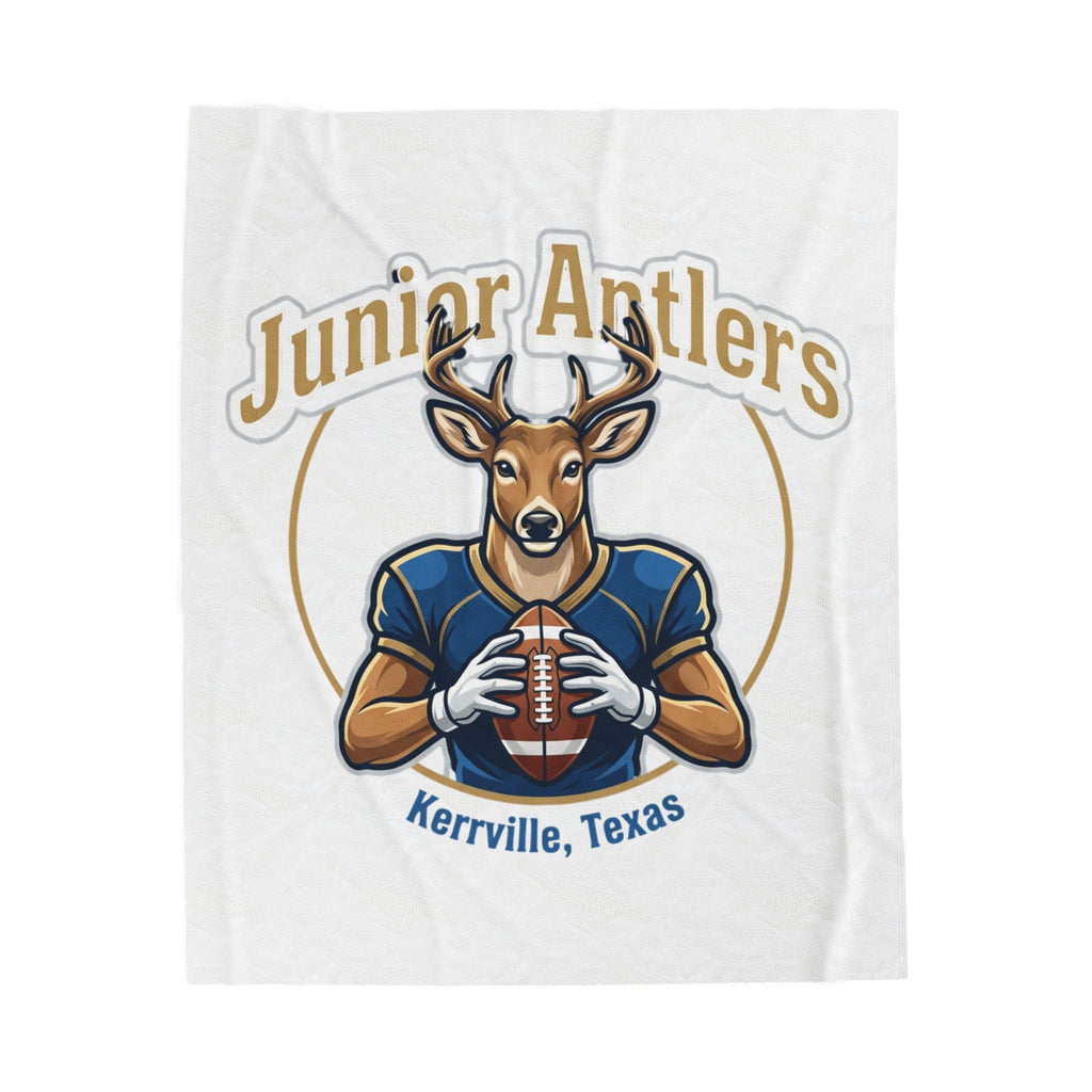 Junior Antlers Football Team Throw Blanket