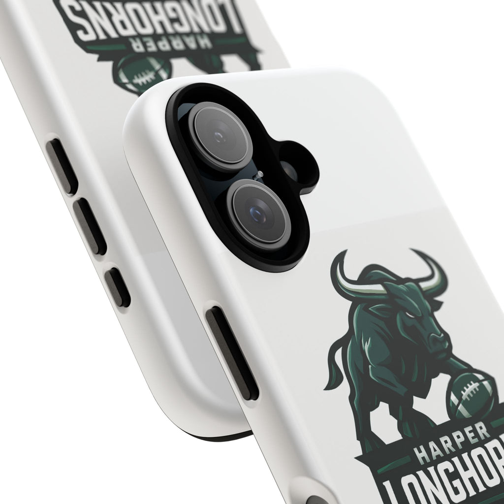 Harper Longhorns Tough Phone Case — Protective Football Team Phone Cover