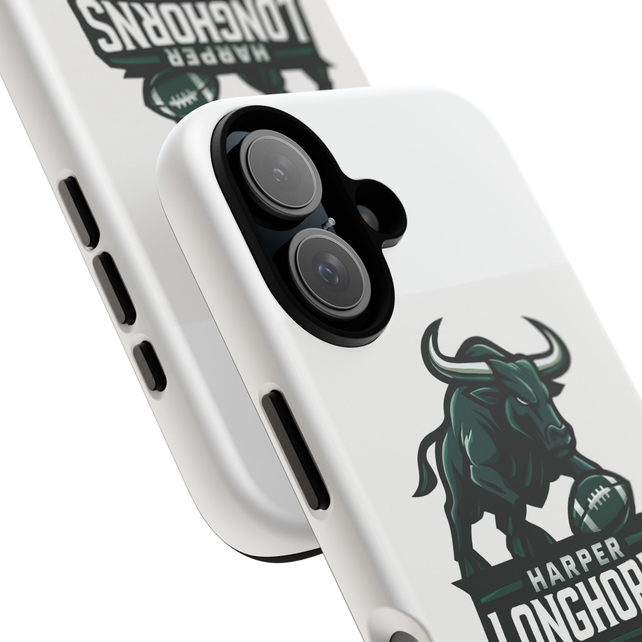 Harper Longhorns Tough Phone Case — Protective Football Team Phone Cover
