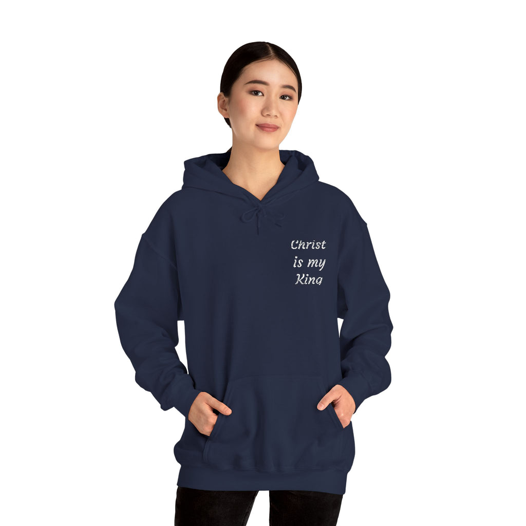 Adult Unisex Heavy Blend™ Hooded Sweatshirt-Christ is my king