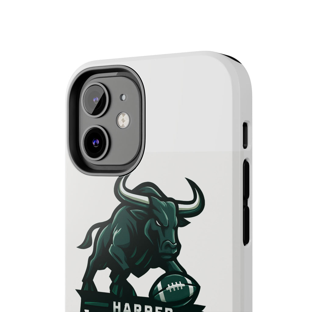 Harper Longhorns Tough Phone Case — Protective Football Team Phone Cover