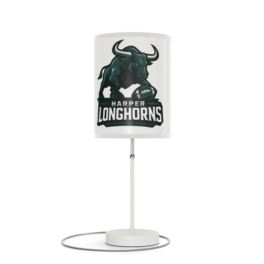 Harper Longhorns Table Lamp — School Mascot Sports Decor (US/CA Plug)
