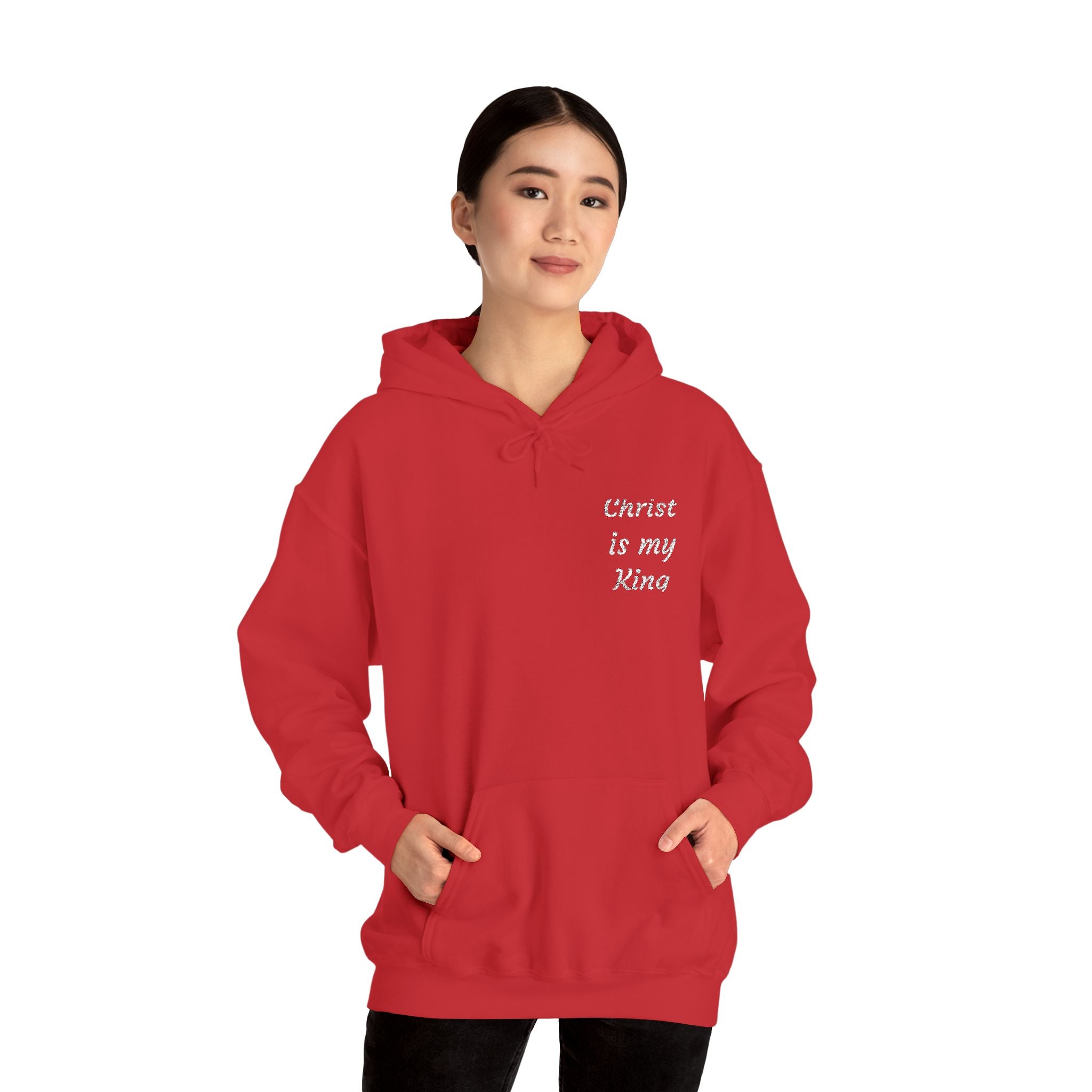 Adult Unisex Heavy Blend™ Hooded Sweatshirt-Christ is my king