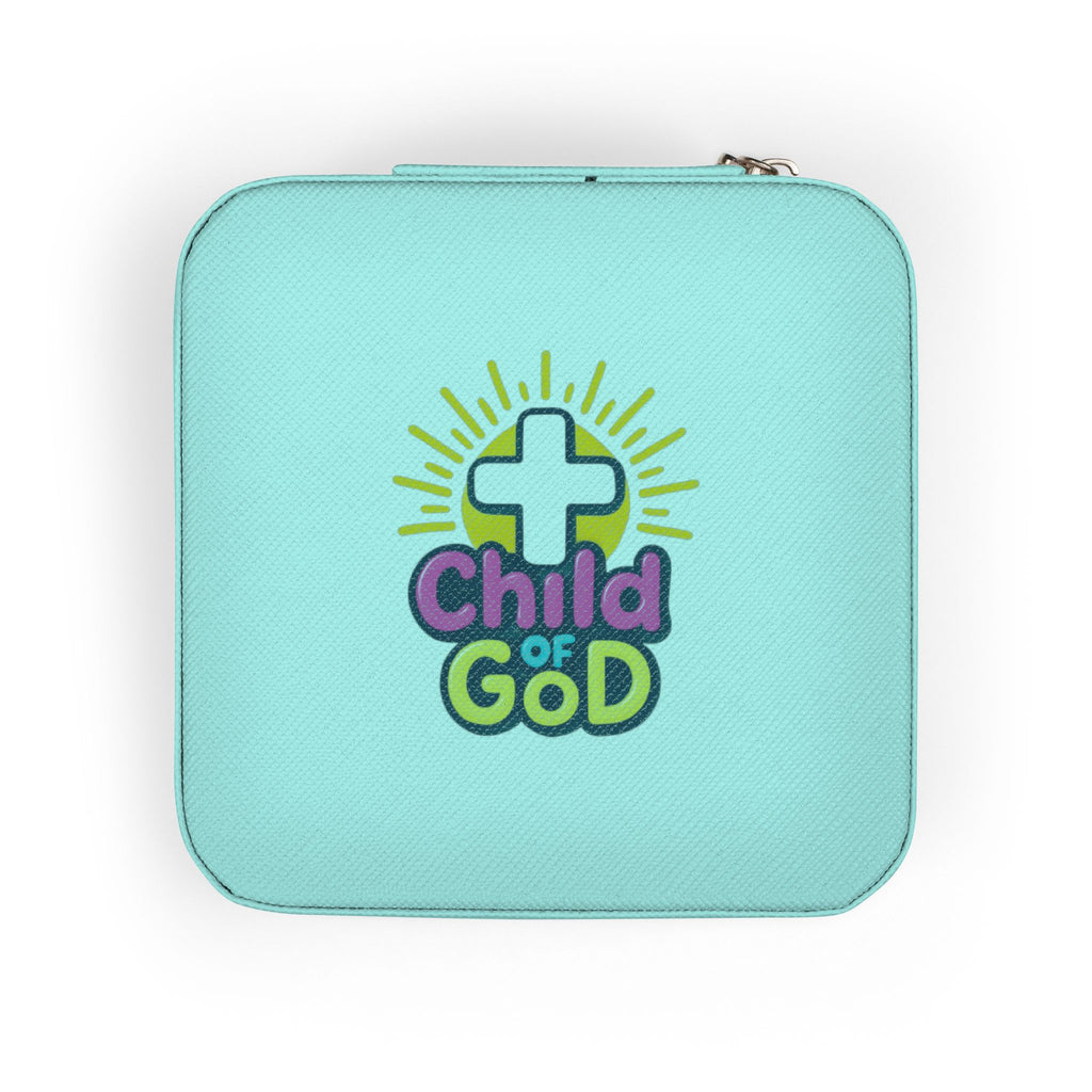 Child of God Jewelry Travel Case — Compact Christian Keepsake Organizer