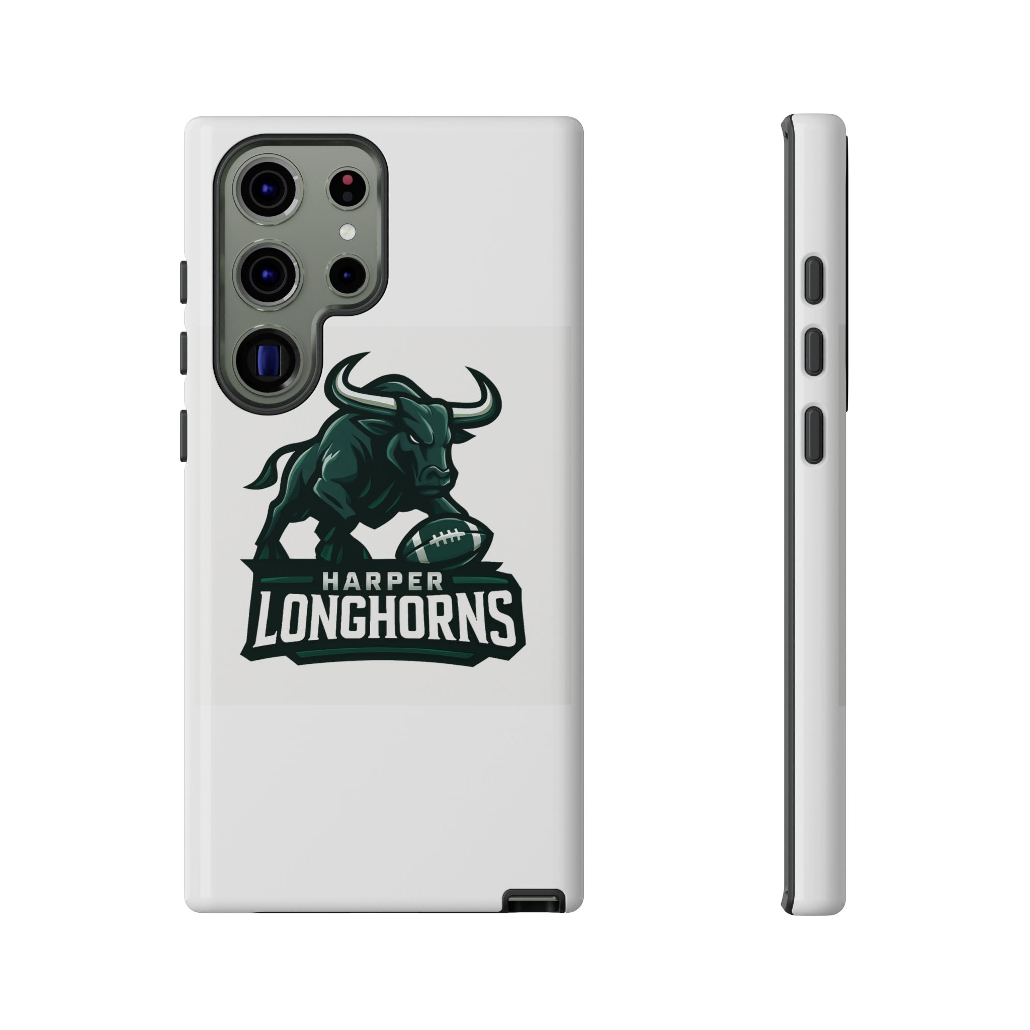 Harper Longhorns Tough Phone Case — Protective Football Team Phone Cover