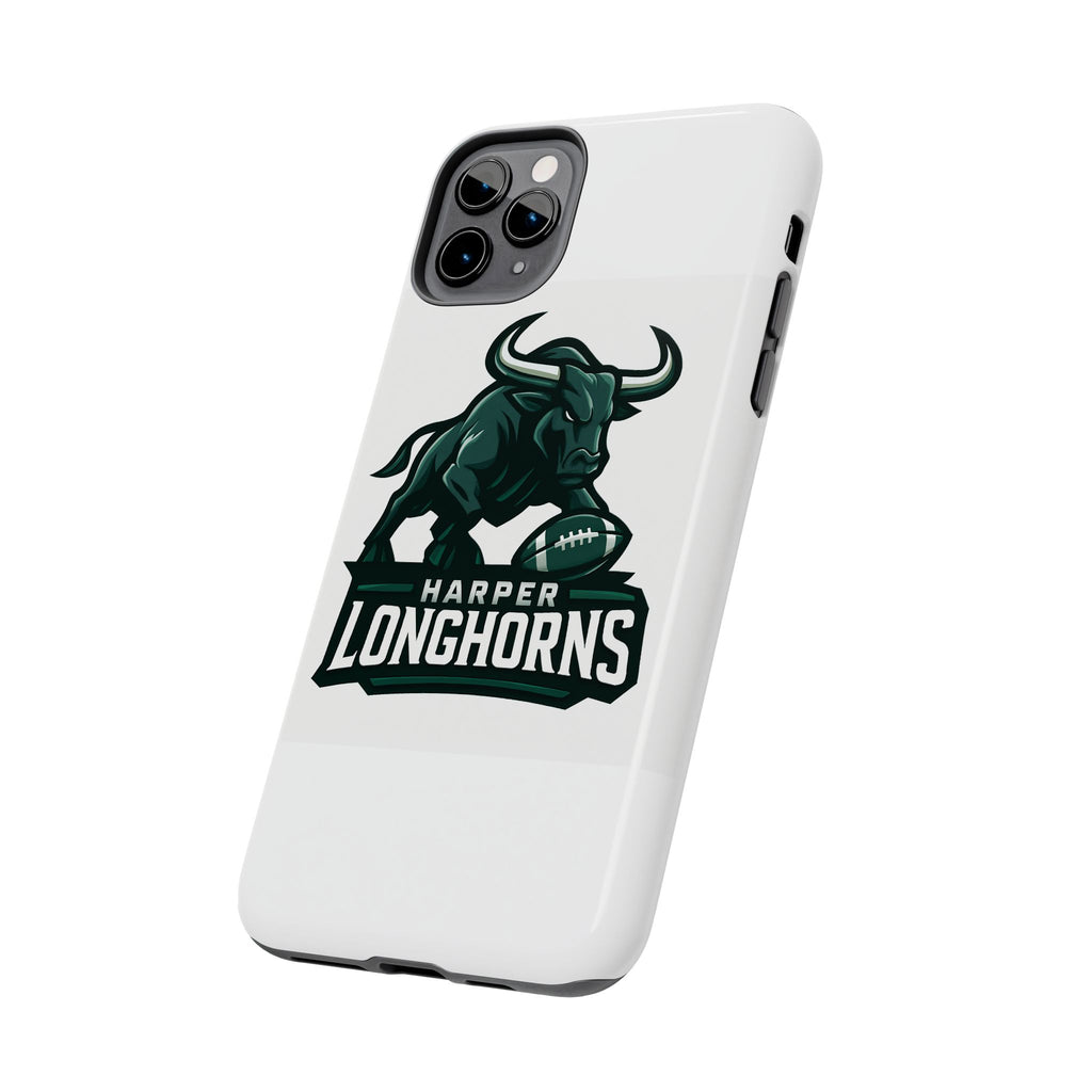 Harper Longhorns Tough Phone Case — Protective Football Team Phone Cover
