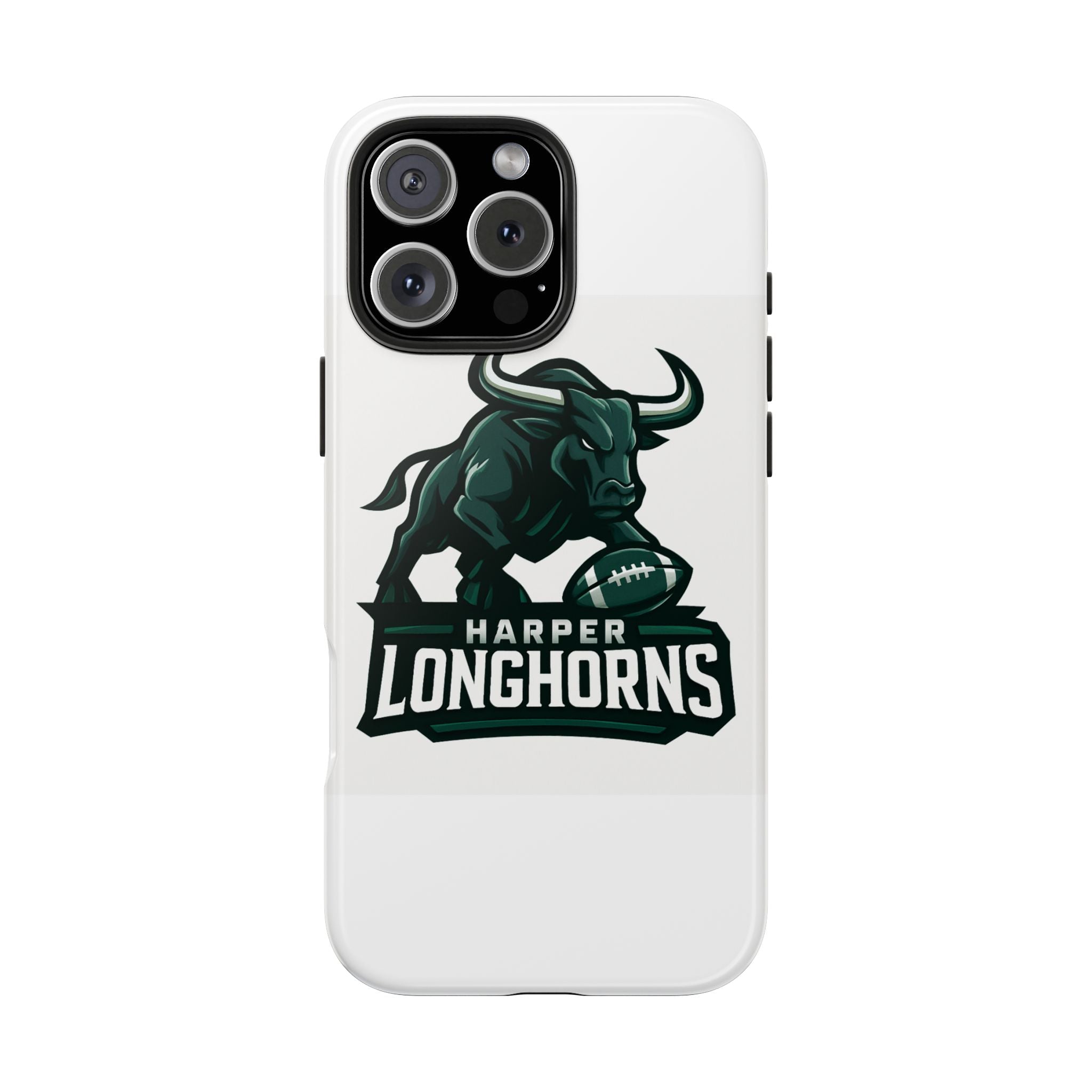 Harper Longhorns Tough Phone Case — Protective Football Team Phone Cover