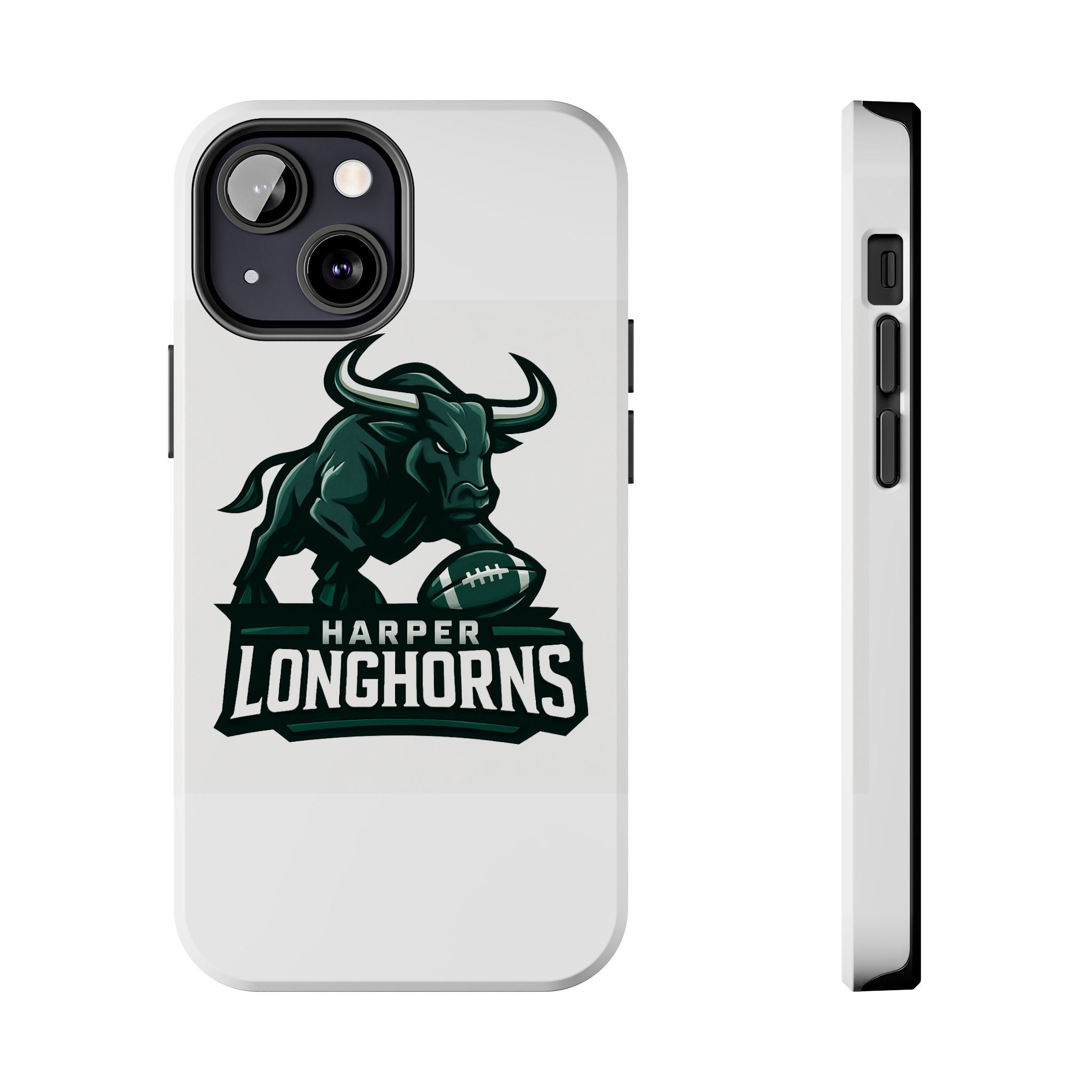 Harper Longhorns Tough Phone Case — Protective Football Team Phone Cover