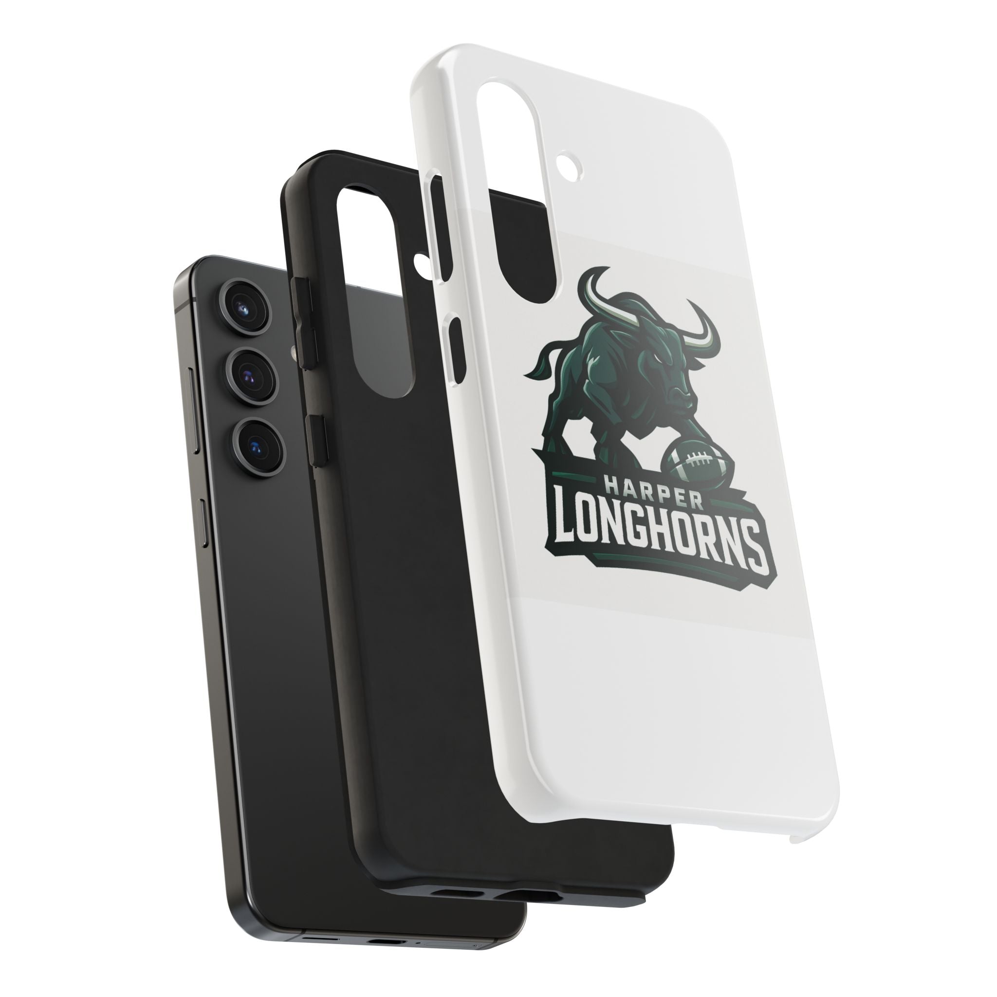 Harper Longhorns Tough Phone Case — Protective Football Team Phone Cover