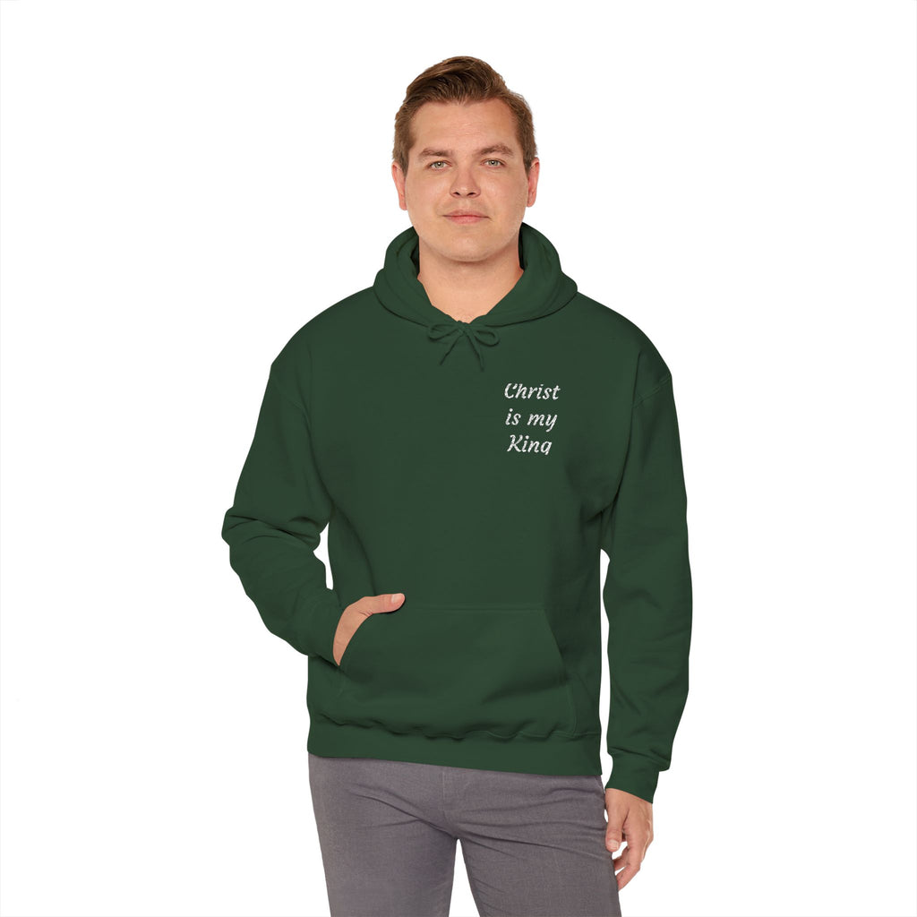 Adult Unisex Heavy Blend™ Hooded Sweatshirt-Christ is my king