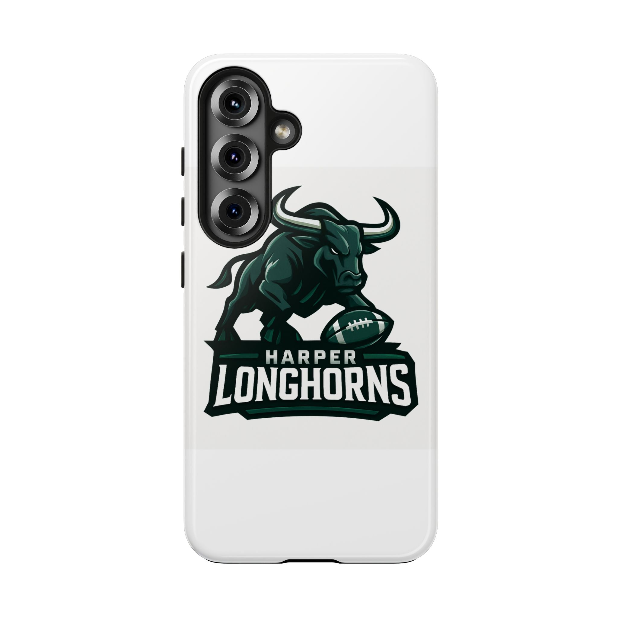 Harper Longhorns Tough Phone Case — Protective Football Team Phone Cover