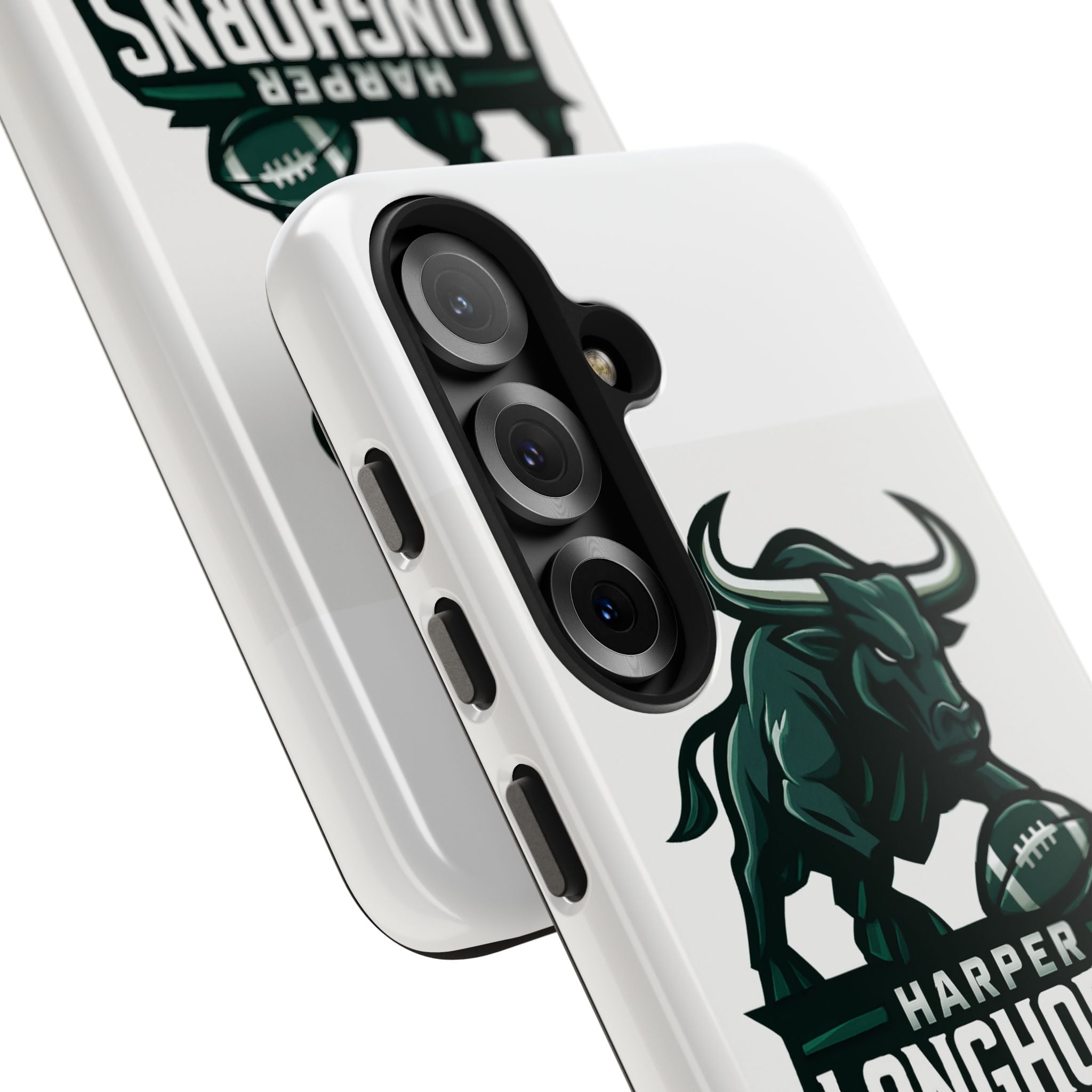 Harper Longhorns Tough Phone Case — Protective Football Team Phone Cover