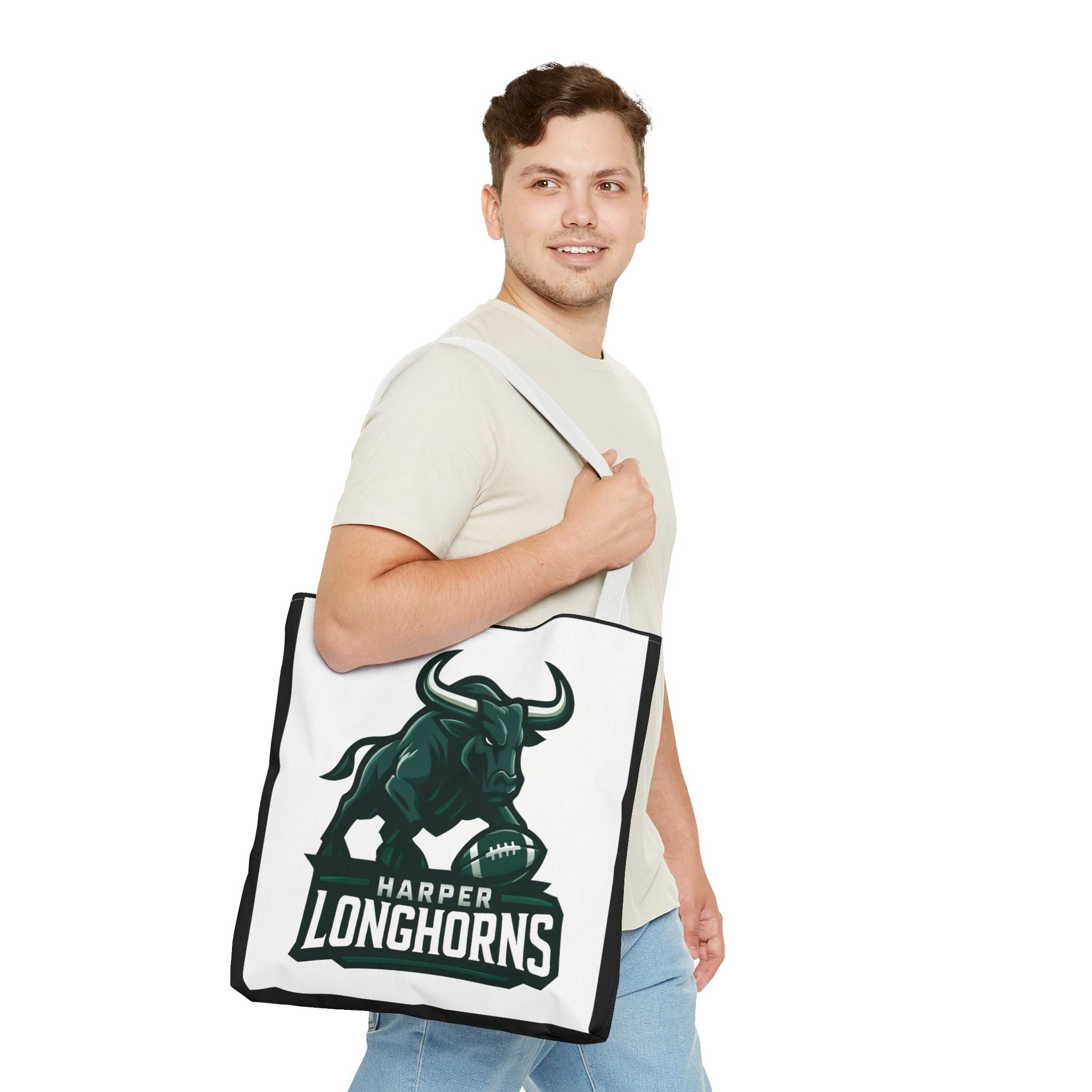 Harper Longhorns Tote Bag-Perfect for Gameday