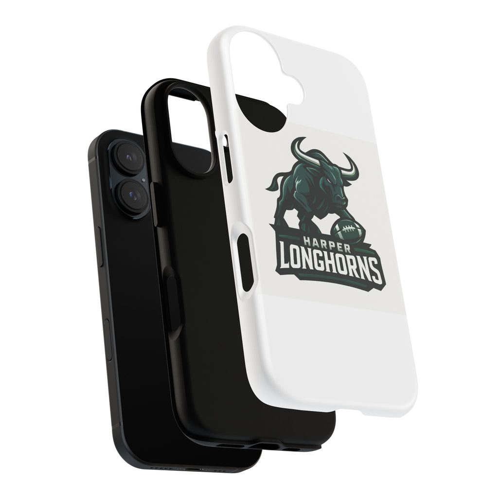 Harper Longhorns Tough Phone Case — Protective Football Team Phone Cover