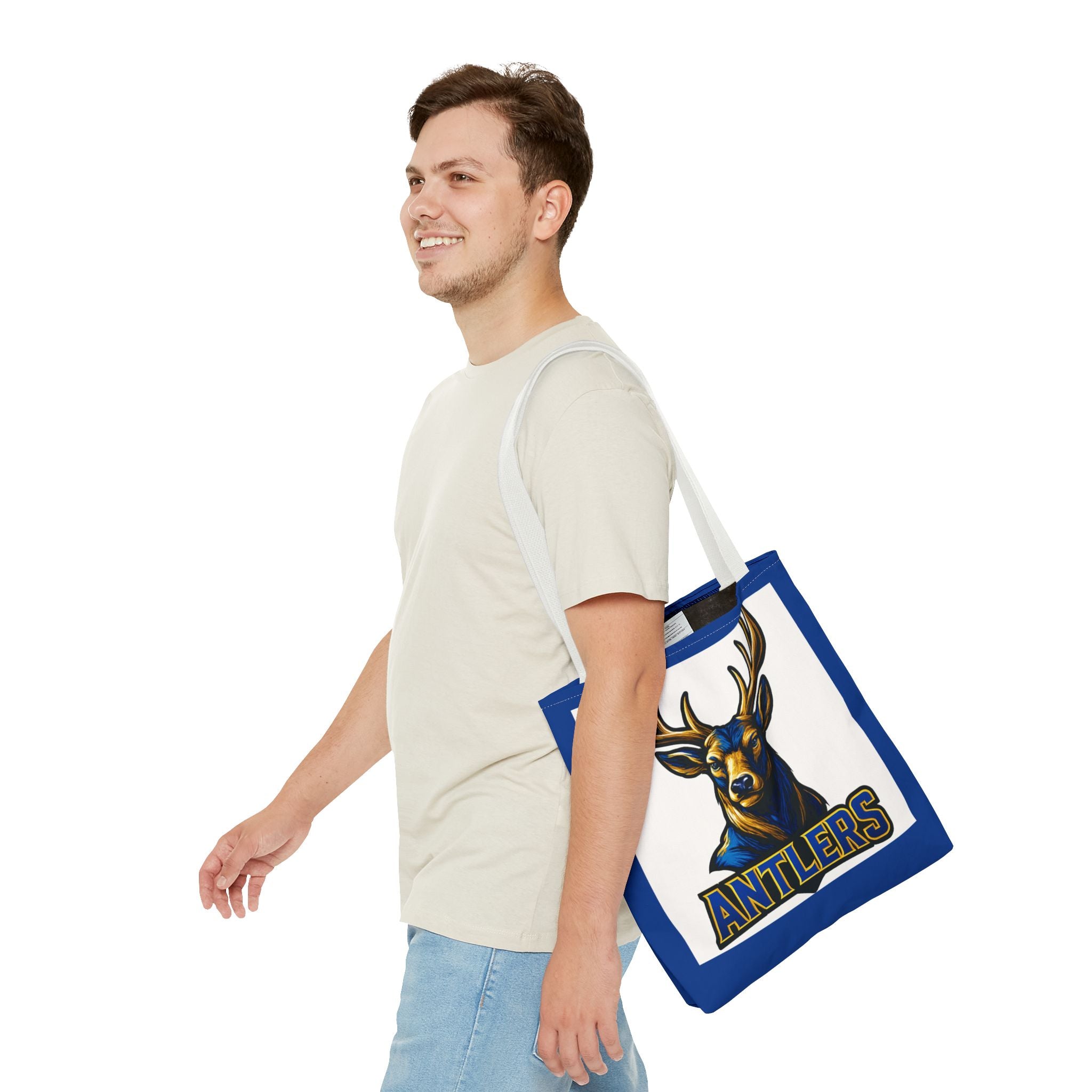 Tivy Antlers Mascot Tote Bag –Team Spirit AOP Tote