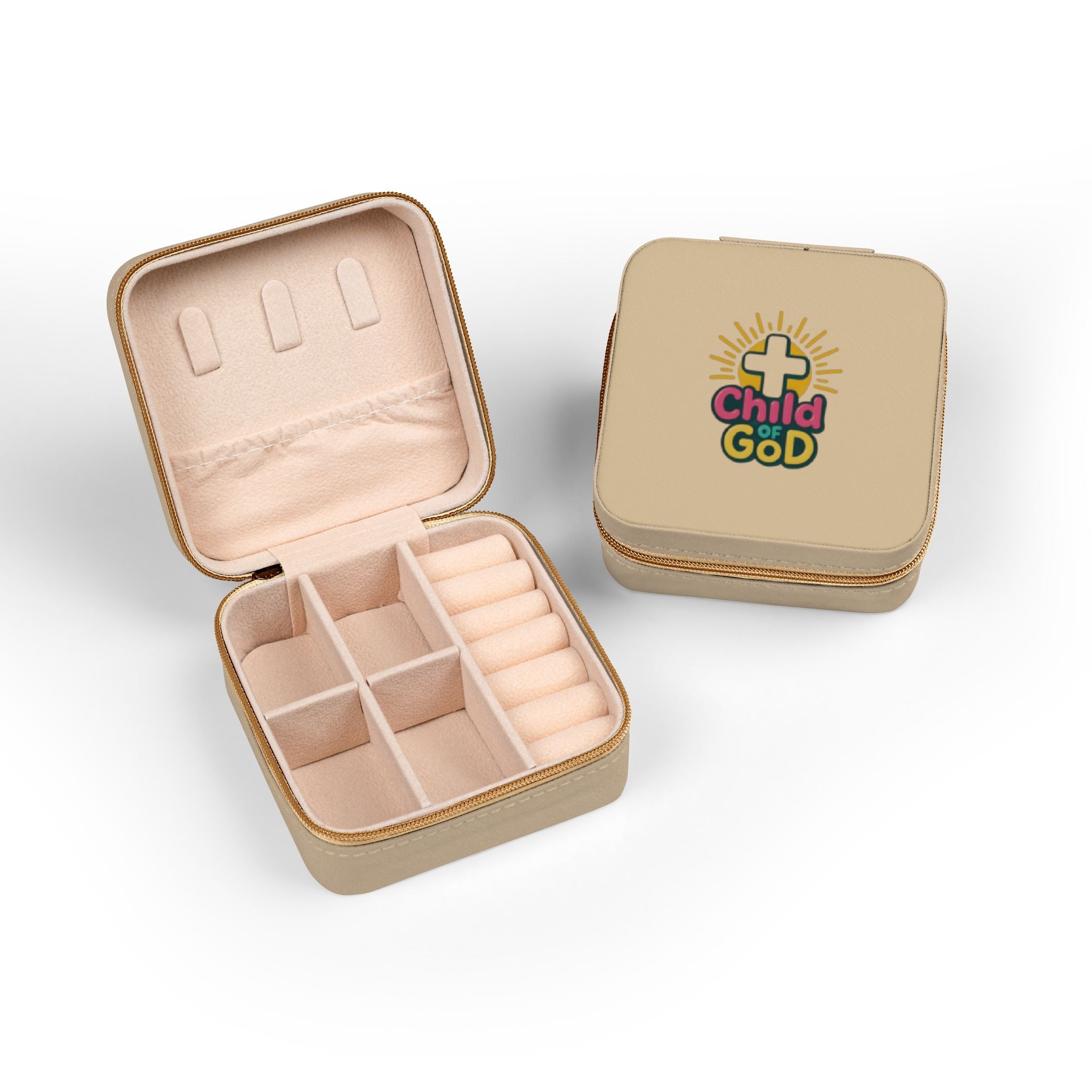 Child of God Jewelry Travel Case — Compact Christian Keepsake Organizer