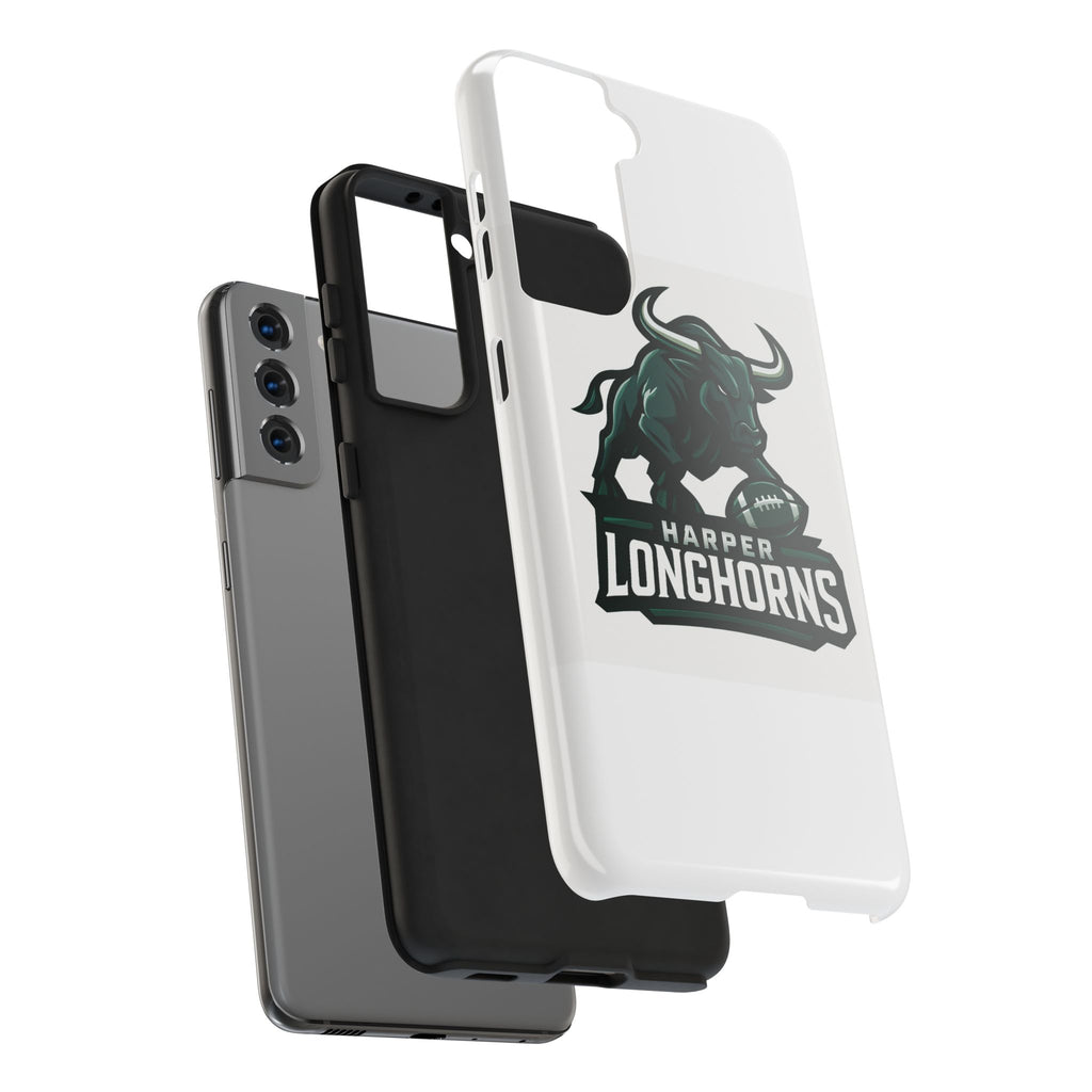 Harper Longhorns Tough Phone Case — Protective Football Team Phone Cover