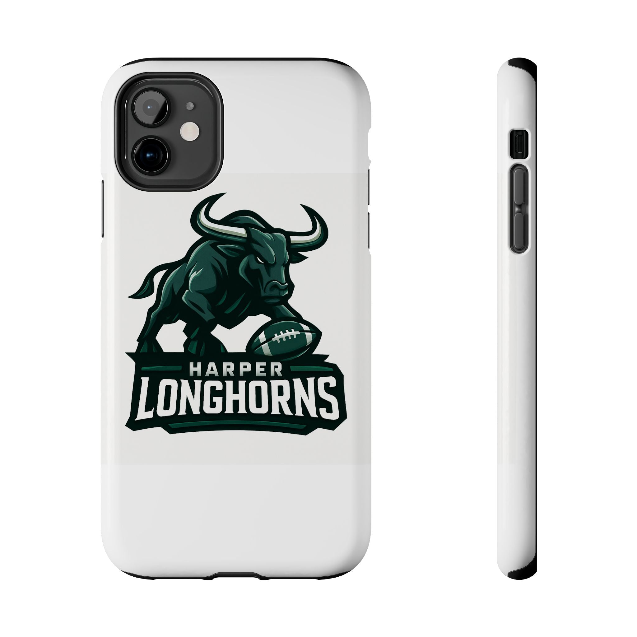 Harper Longhorns Tough Phone Case — Protective Football Team Phone Cover