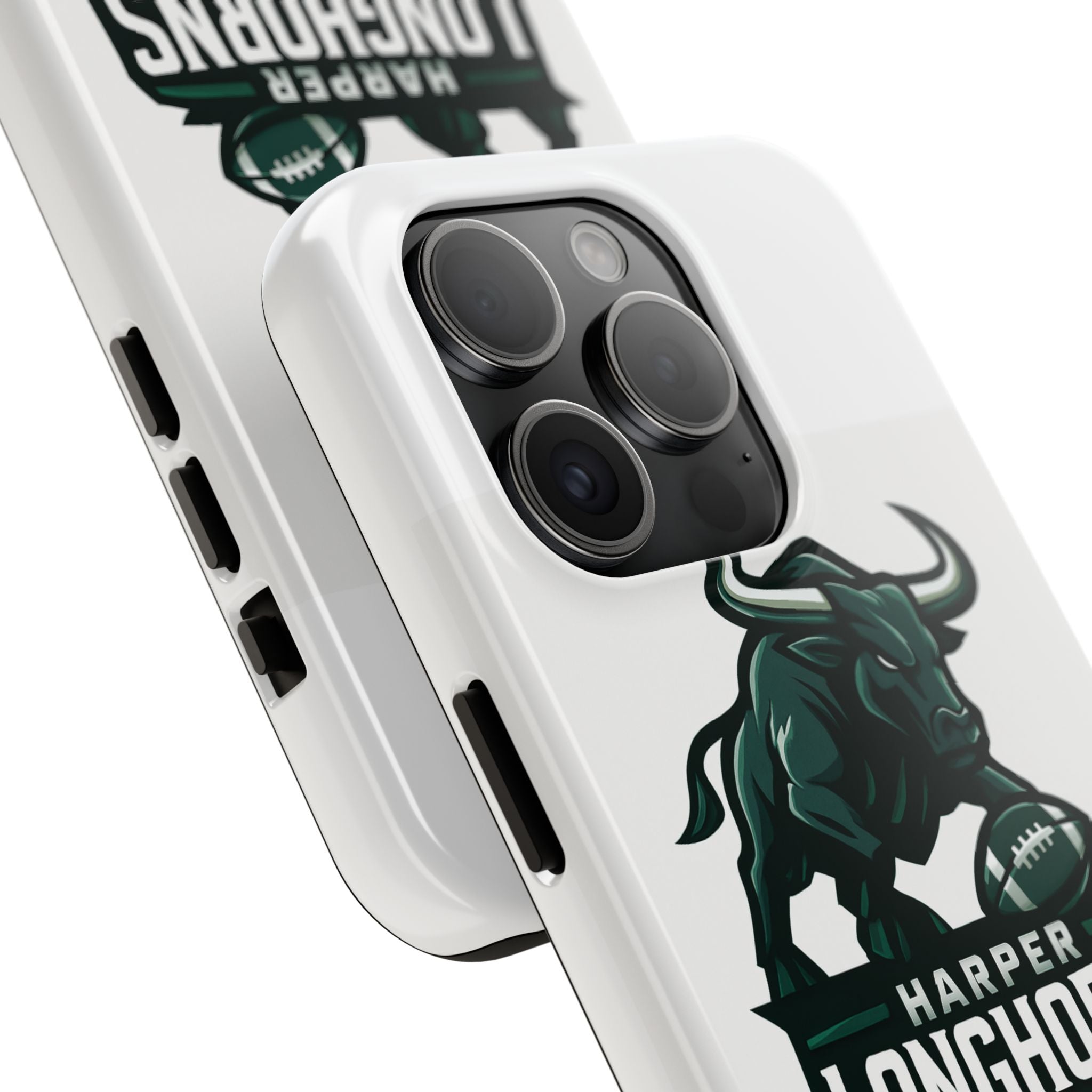 Harper Longhorns Tough Phone Case — Protective Football Team Phone Cover