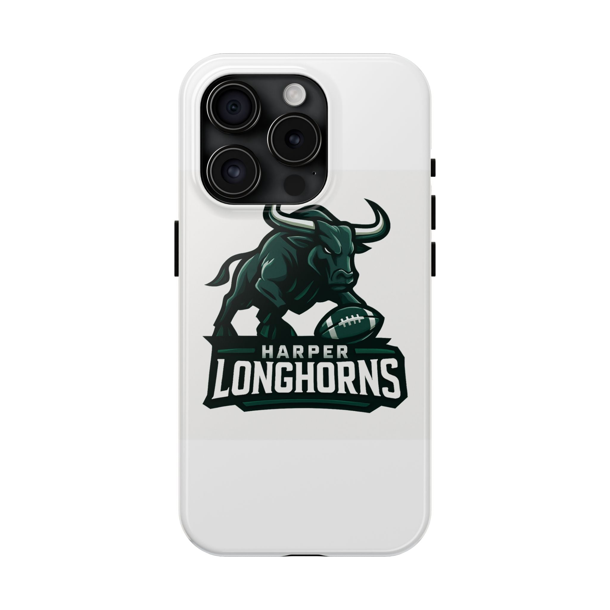 Harper Longhorns Tough Phone Case — Protective Football Team Phone Cover