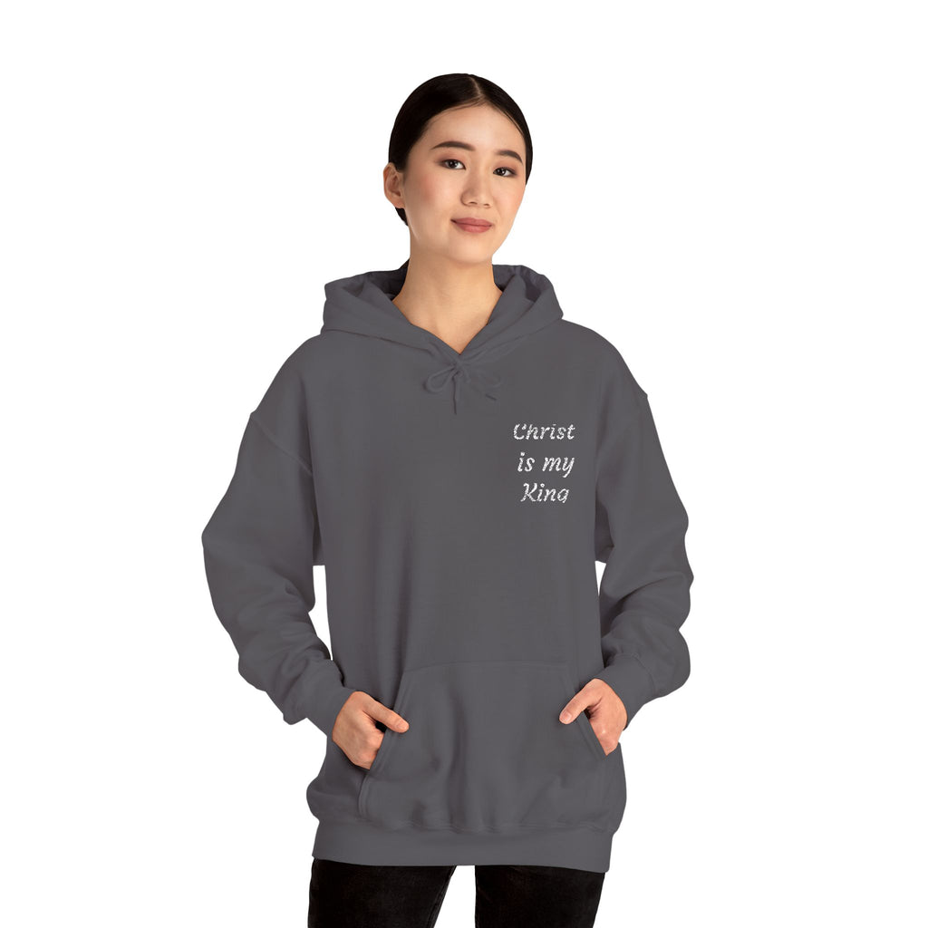 Adult Unisex Heavy Blend™ Hooded Sweatshirt-Christ is my king