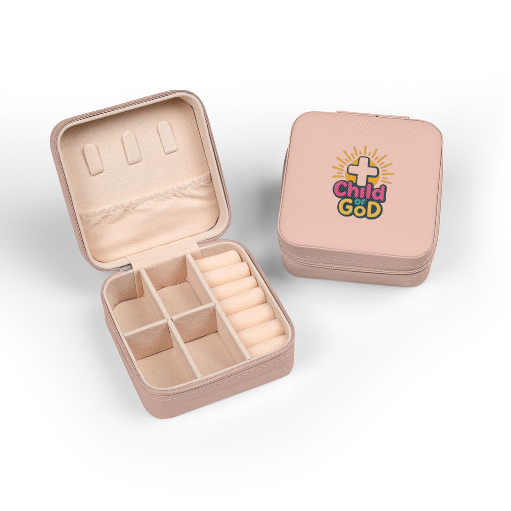 Child of God Jewelry Travel Case — Compact Christian Keepsake Organizer
