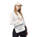 "Godfidence" Canvas Tote Bag – "Knowing I Can’t but HE Can" Christian Faith Tote