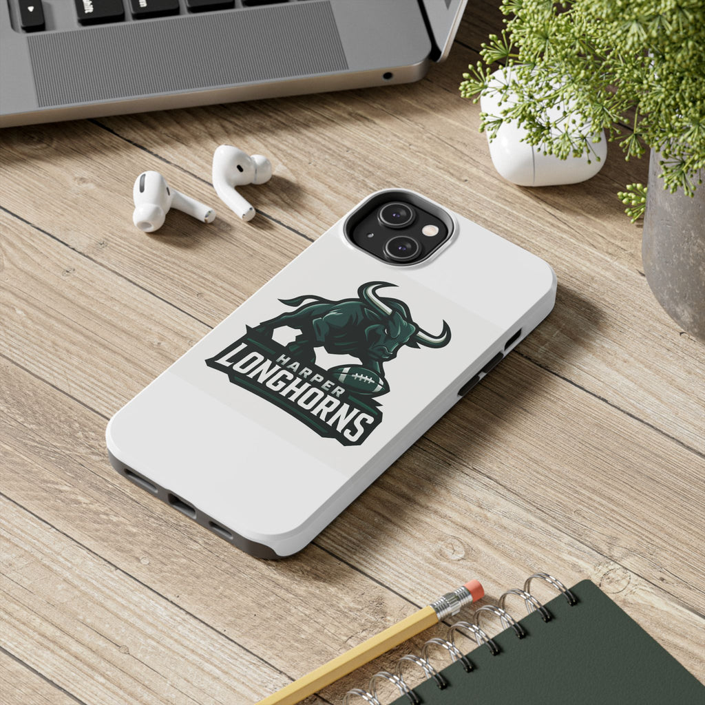 Harper Longhorns Tough Phone Case — Protective Football Team Phone Cover