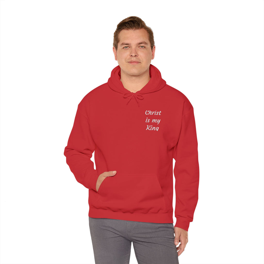 Adult Unisex Heavy Blend™ Hooded Sweatshirt-Christ is my king