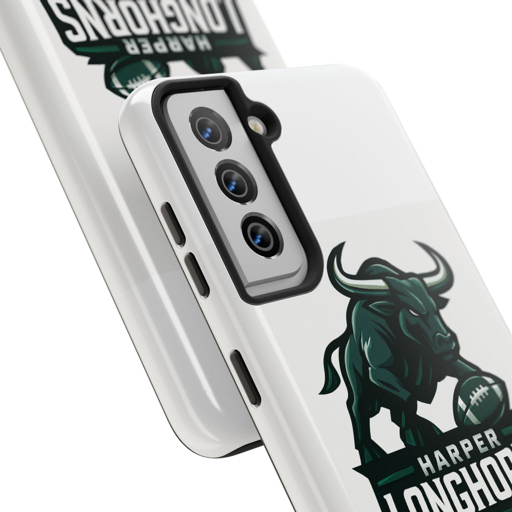 Harper Longhorns Tough Phone Case — Protective Football Team Phone Cover