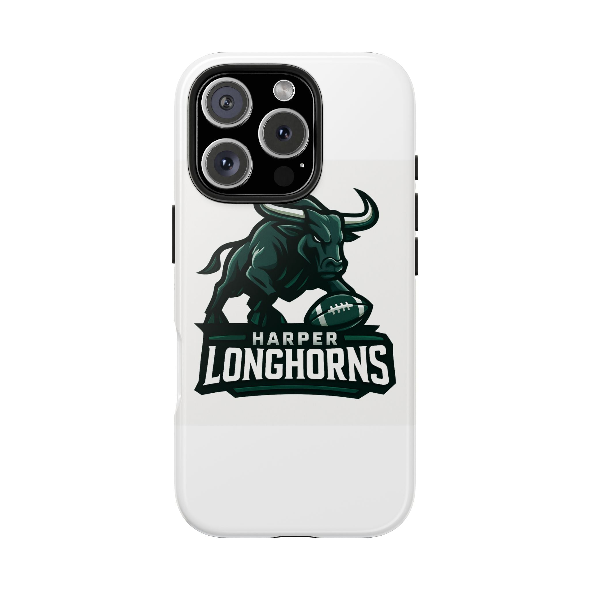 Harper Longhorns Tough Phone Case — Protective Football Team Phone Cover