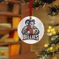 Billies Mascot Metal Ornament — Sports Team Goat Keepsake