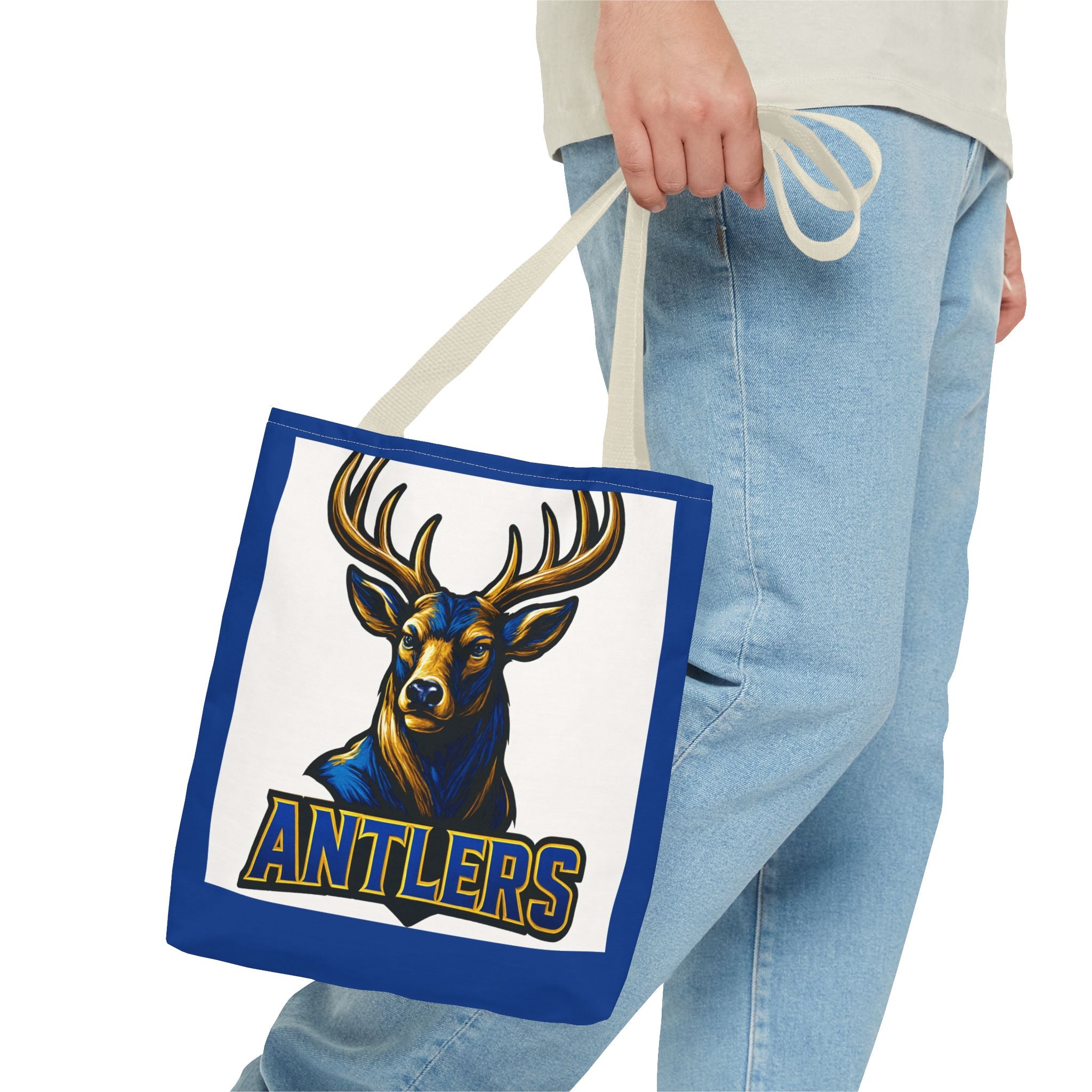 Tivy Antlers Mascot Tote Bag –Team Spirit AOP Tote