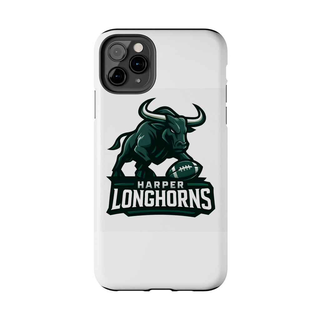 Harper Longhorns Tough Phone Case — Protective Football Team Phone Cover