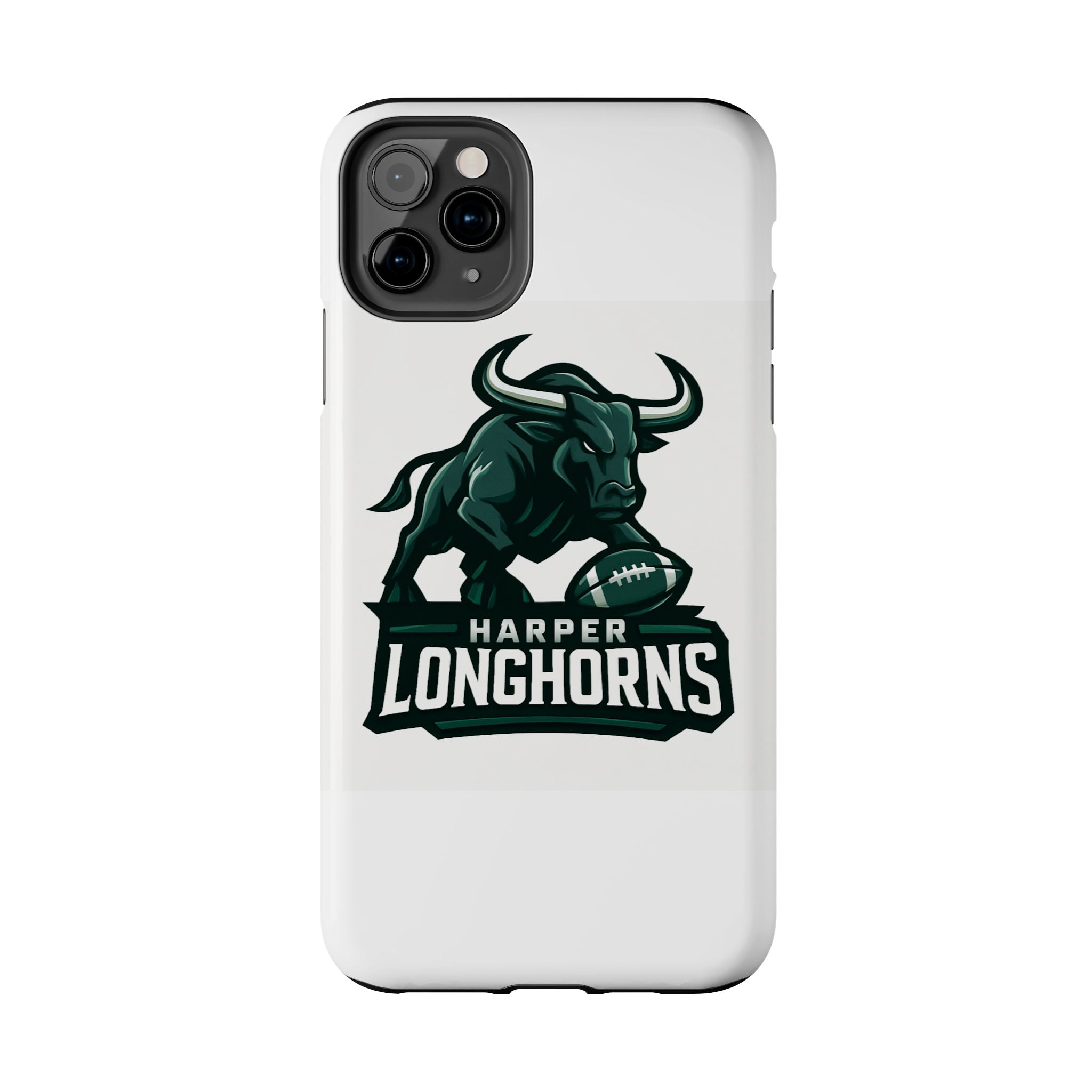 Harper Longhorns Tough Phone Case — Protective Football Team Phone Cover