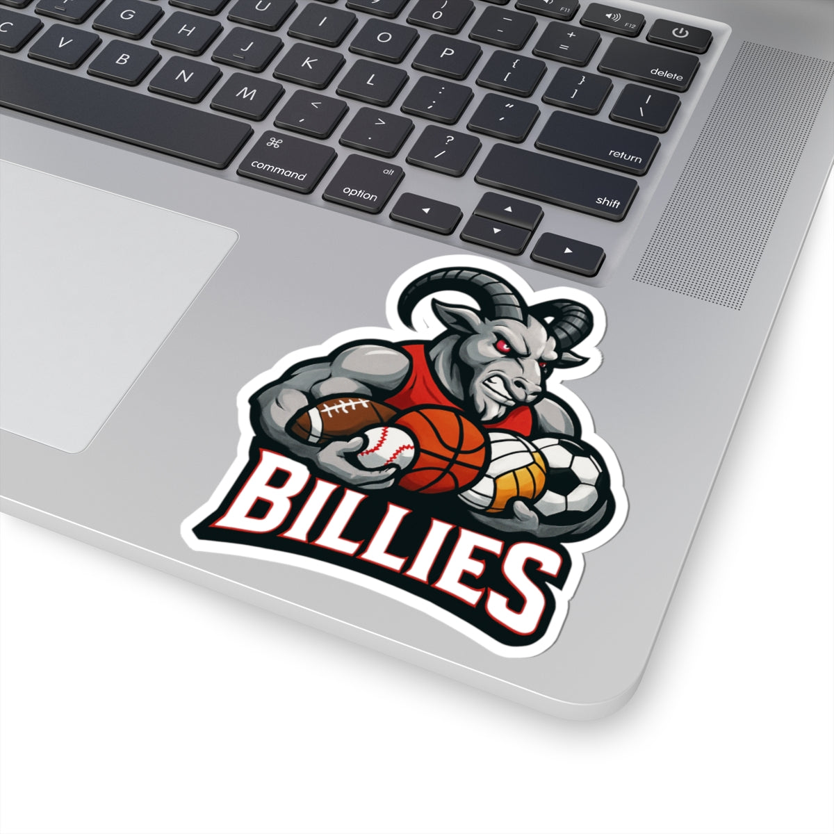 Billies Sports Mascot Sticker