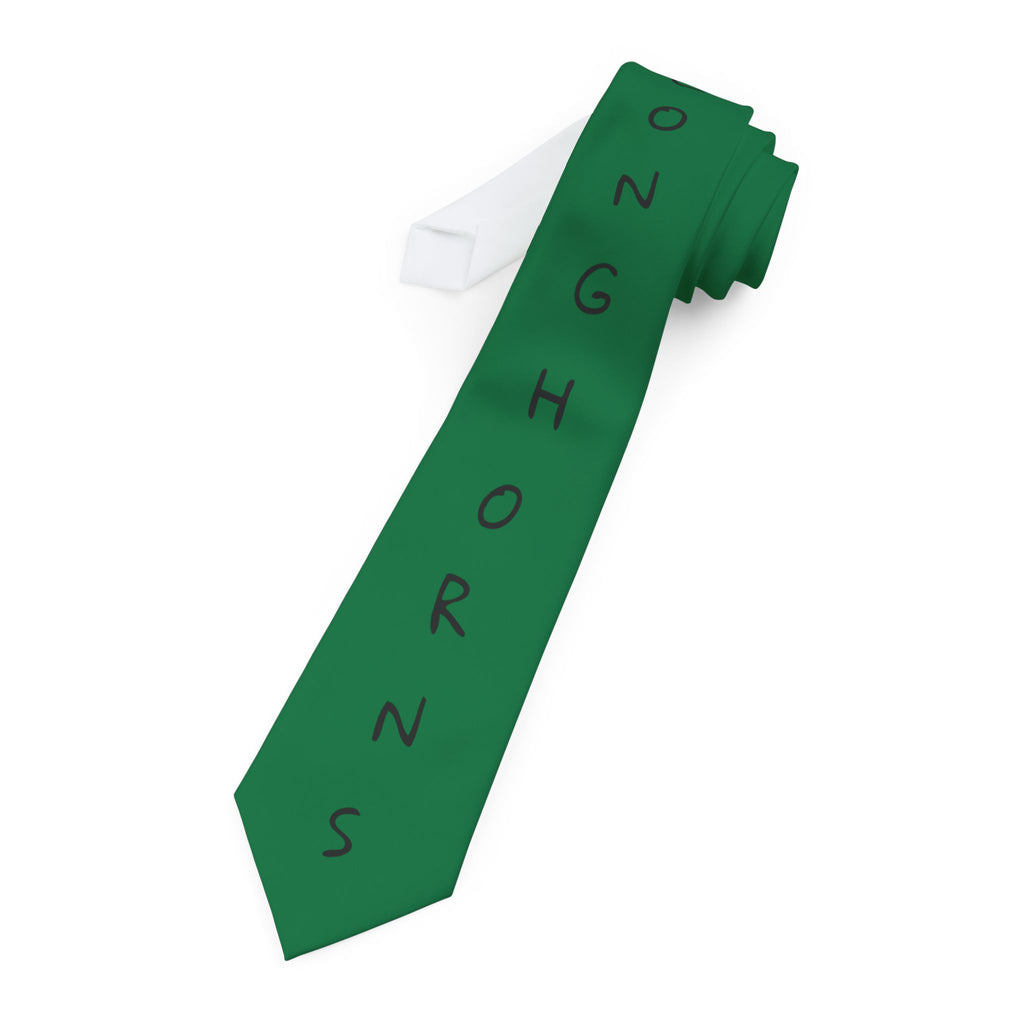 Harper 'Longhorns' Necktie — School Spirit Tie for Fans & Graduations