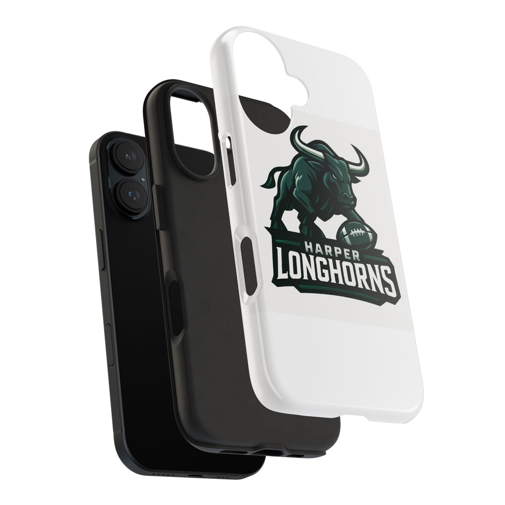 Harper Longhorns Tough Phone Case — Protective Football Team Phone Cover
