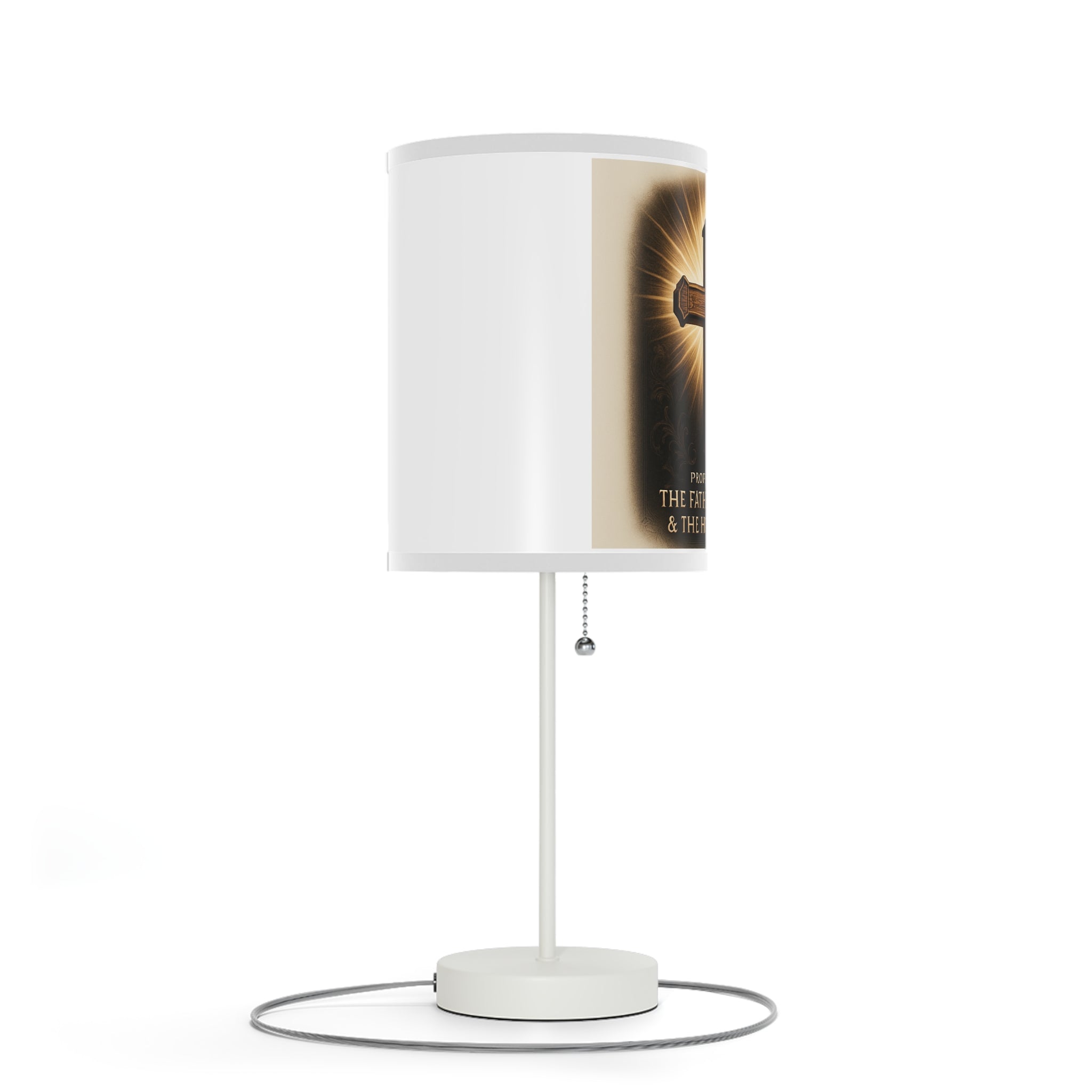 'Property of the Father, Son & Holy Spirit' Nightstand Lamp