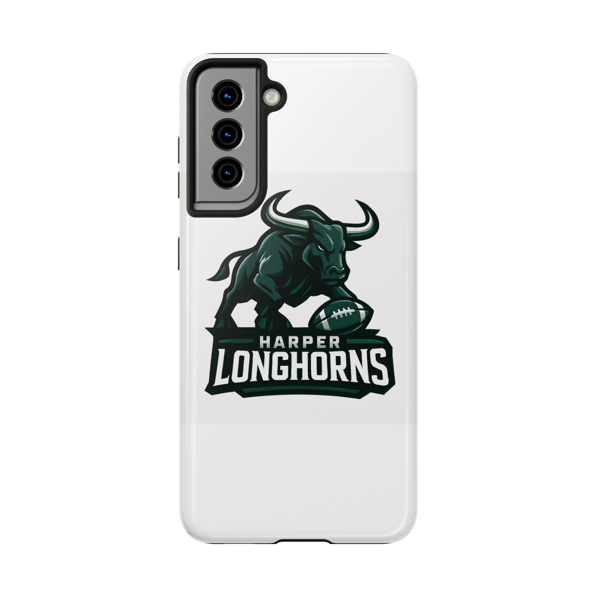 Harper Longhorns Tough Phone Case — Protective Football Team Phone Cover