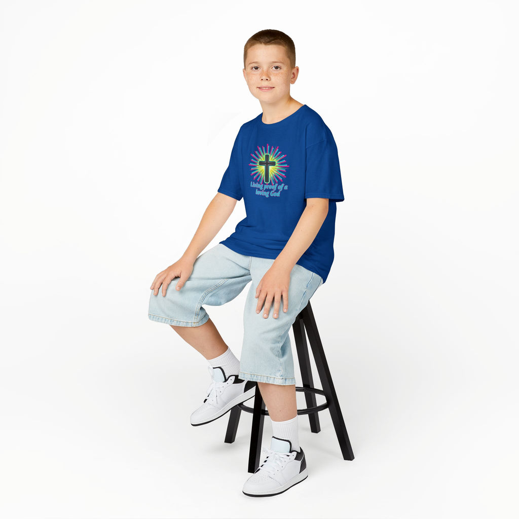 Kids T-Shirt — "Living Proof of a Loving God"