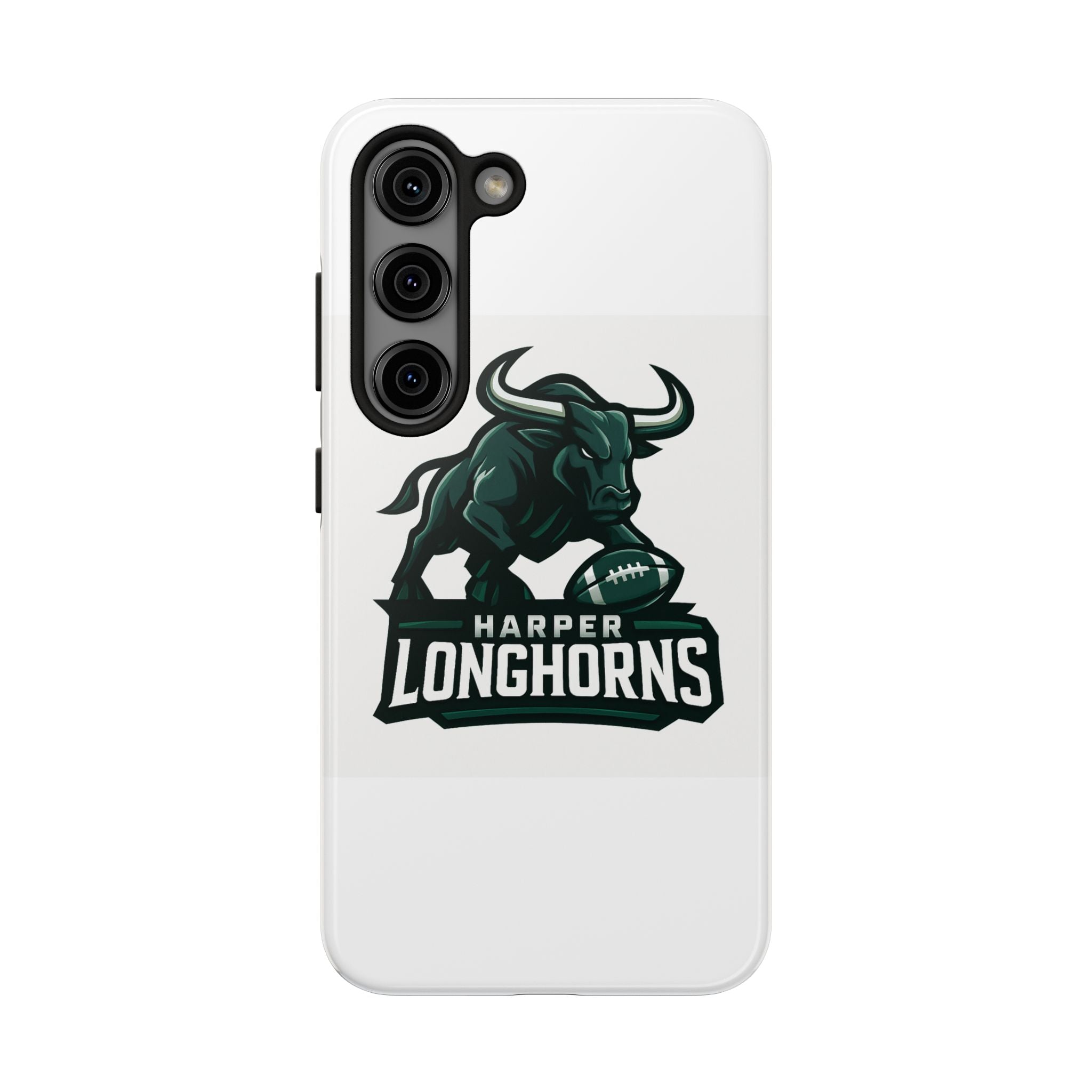 Harper Longhorns Tough Phone Case — Protective Football Team Phone Cover