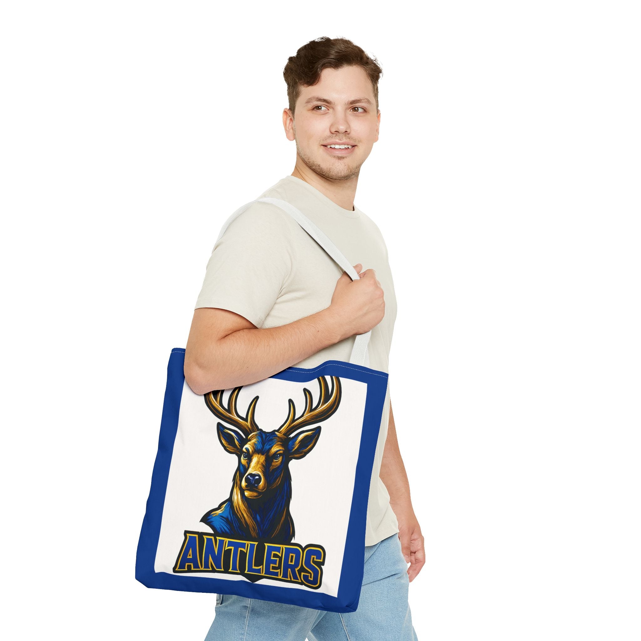 Tivy Antlers Mascot Tote Bag –Team Spirit AOP Tote