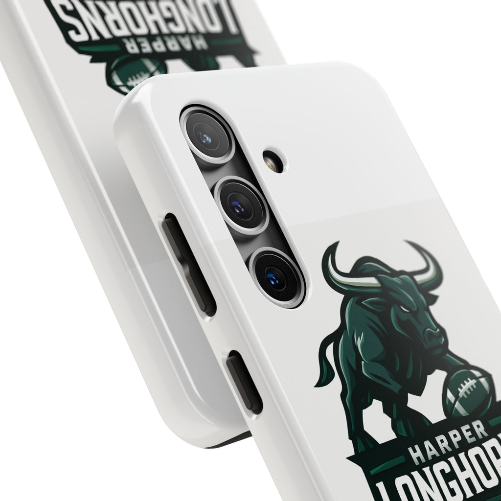 Harper Longhorns Tough Phone Case — Protective Football Team Phone Cover