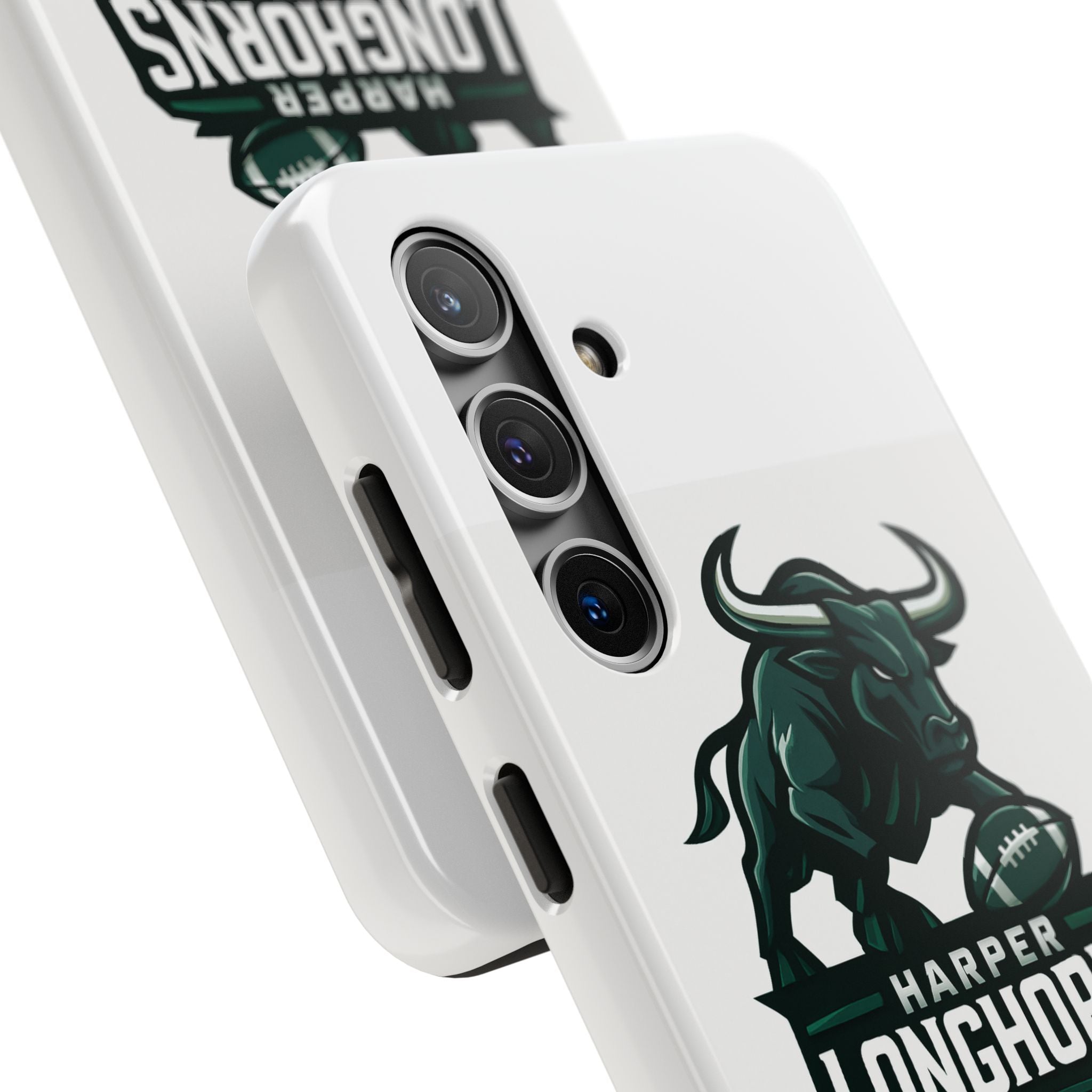 Harper Longhorns Tough Phone Case — Protective Football Team Phone Cover