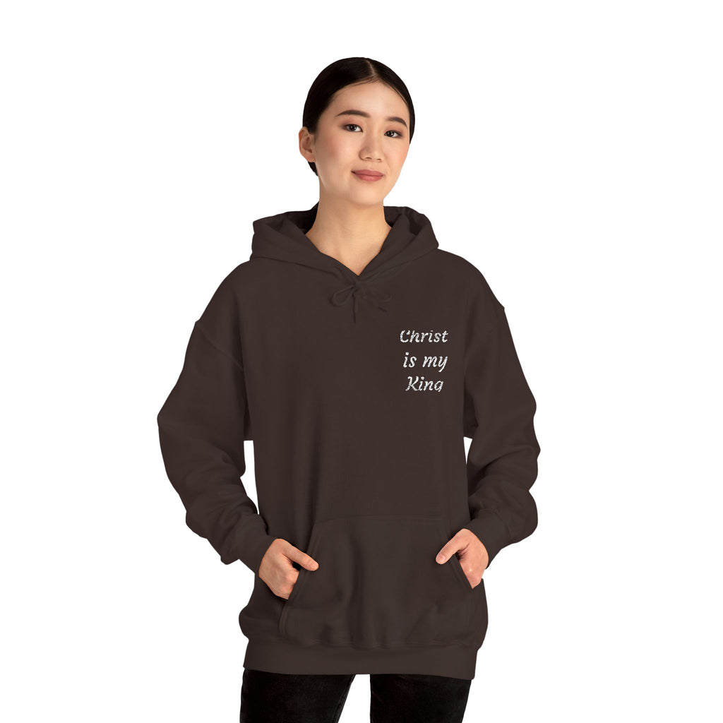 Adult Unisex Heavy Blend™ Hooded Sweatshirt-Christ is my king