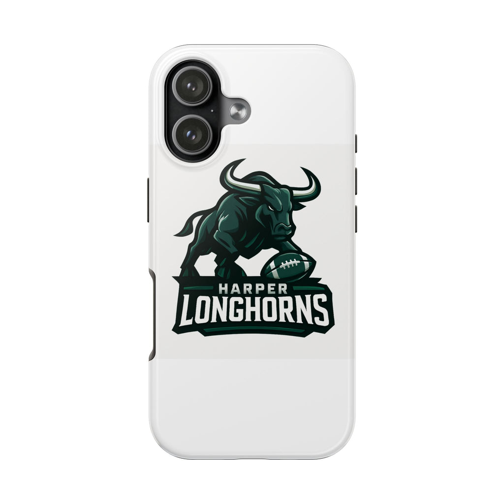 Harper Longhorns Tough Phone Case — Protective Football Team Phone Cover
