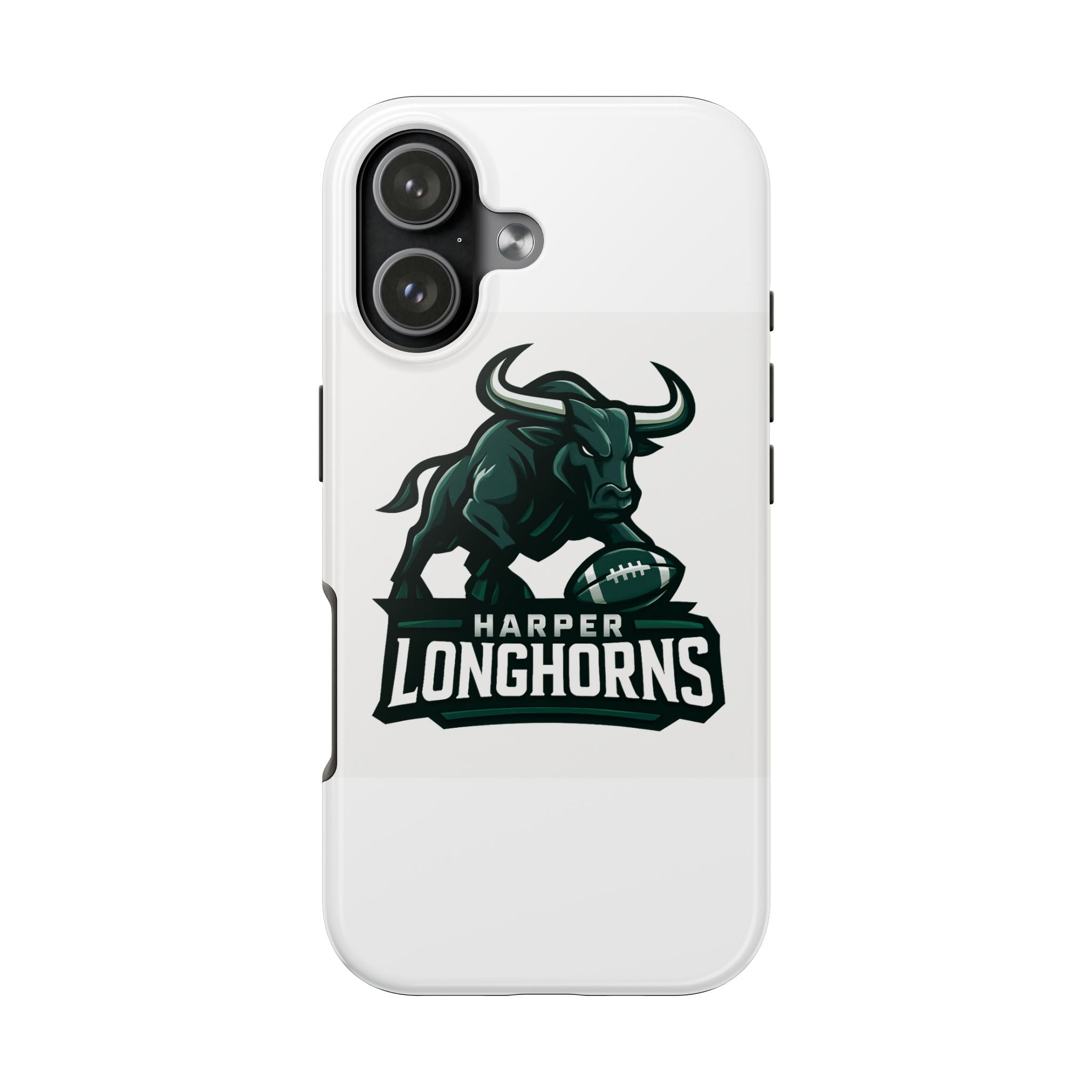 Harper Longhorns Tough Phone Case — Protective Football Team Phone Cover